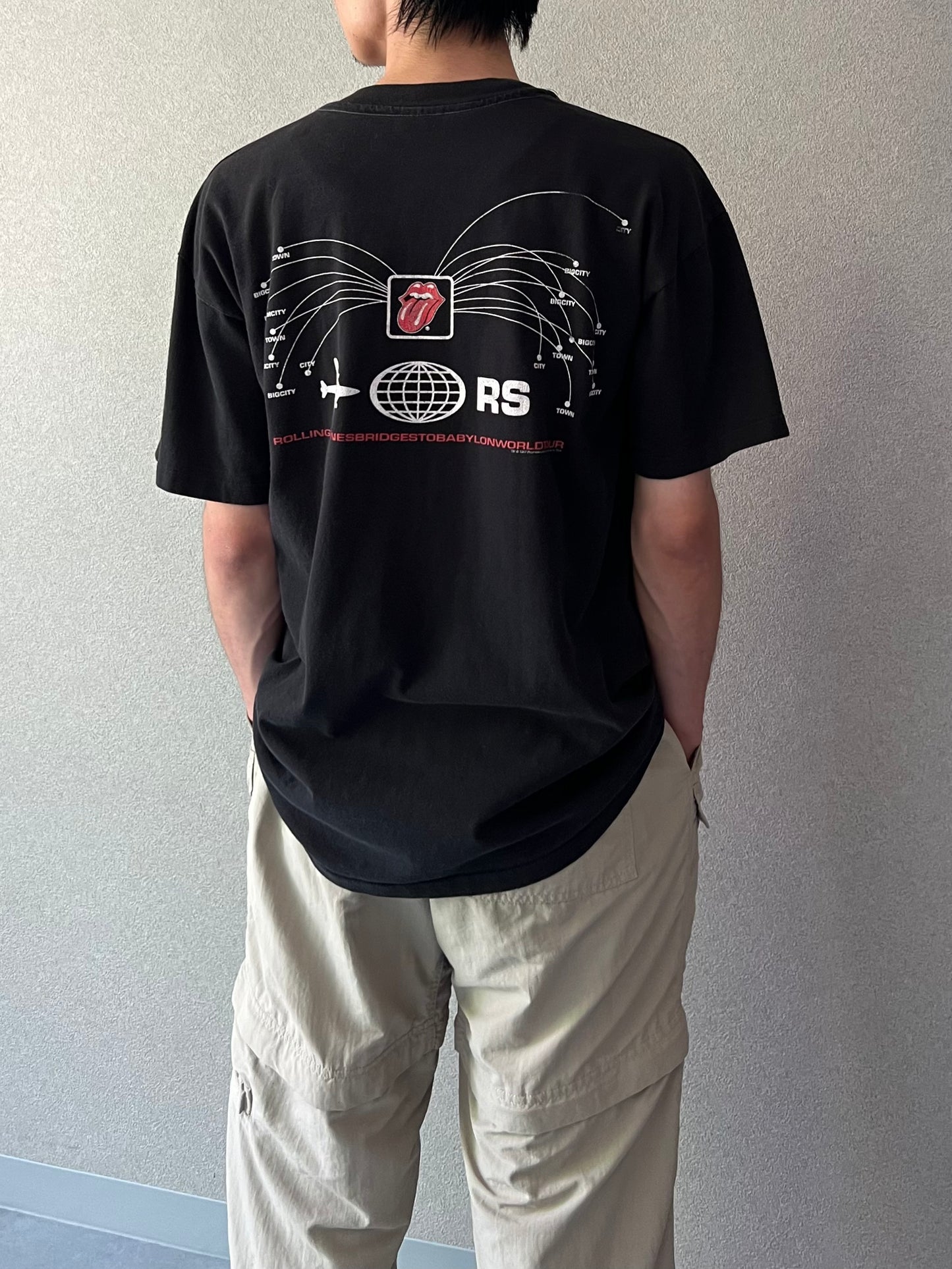 90's The Rolling Stones music t-shirt "Made in USA"