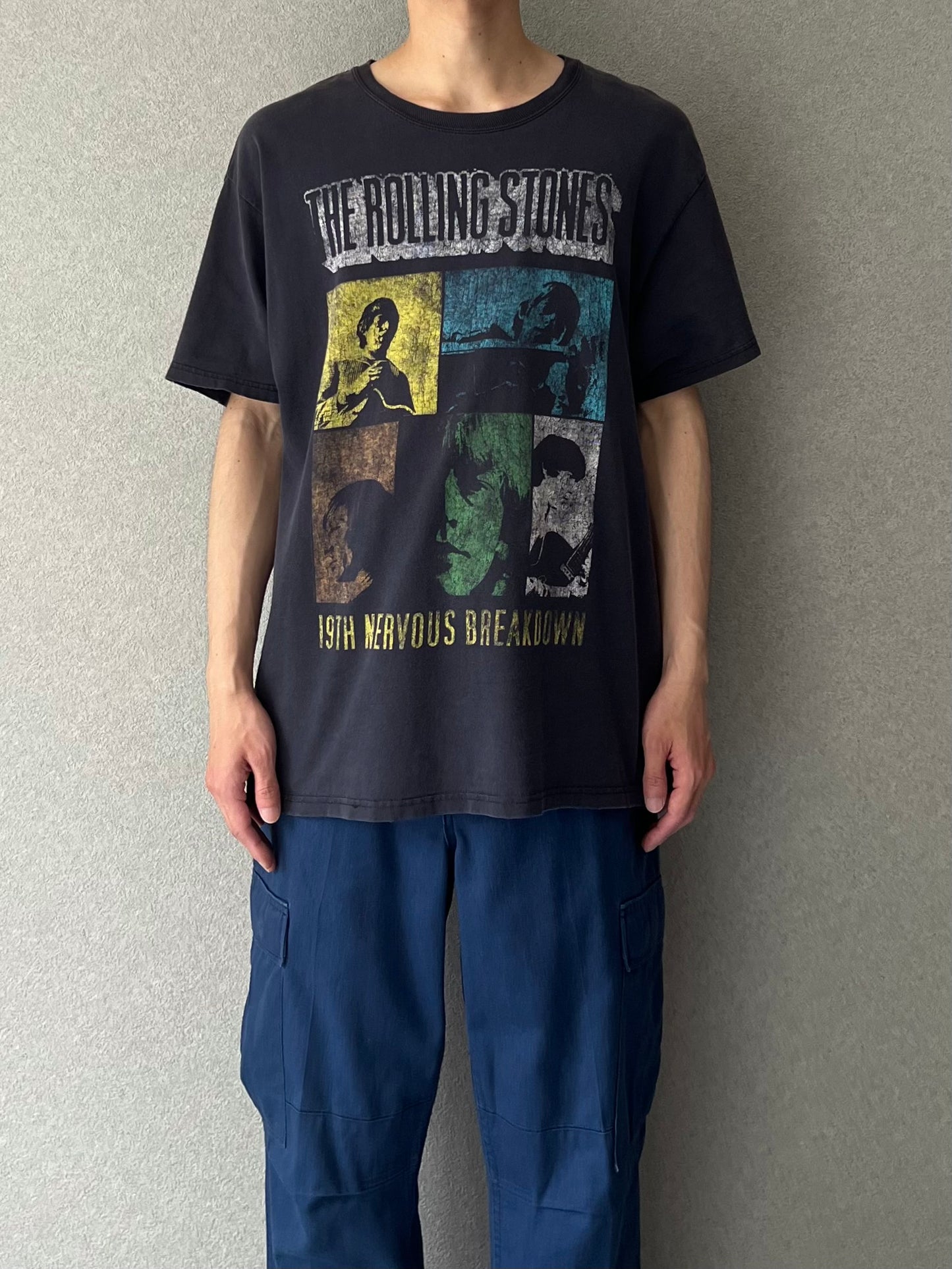 00's The Rolling Stones music t-shirt