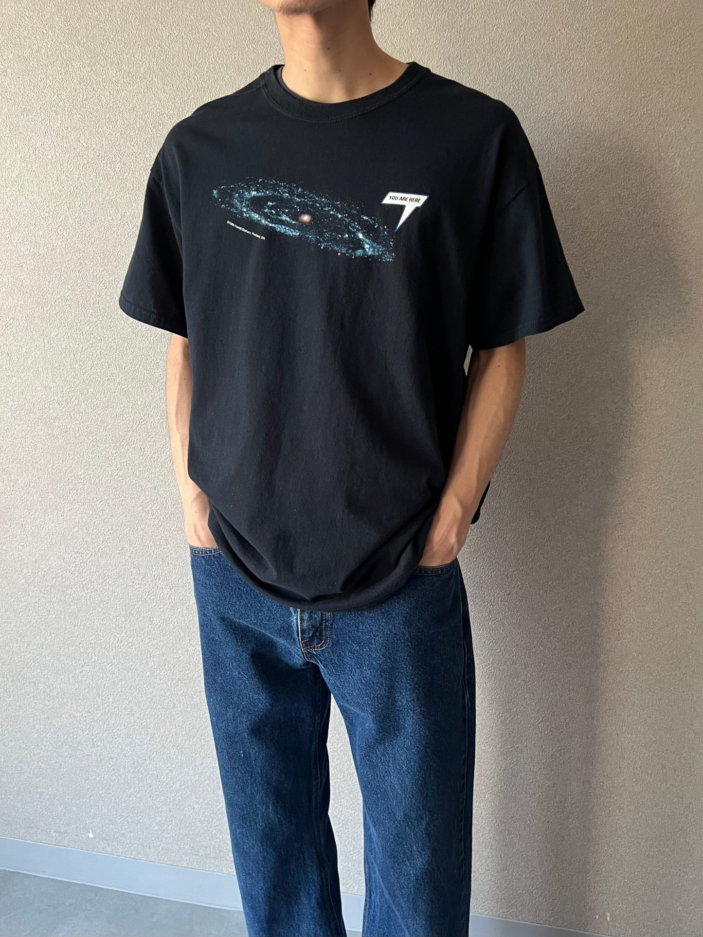 00's Harrell Graham galaxy print t-shirt