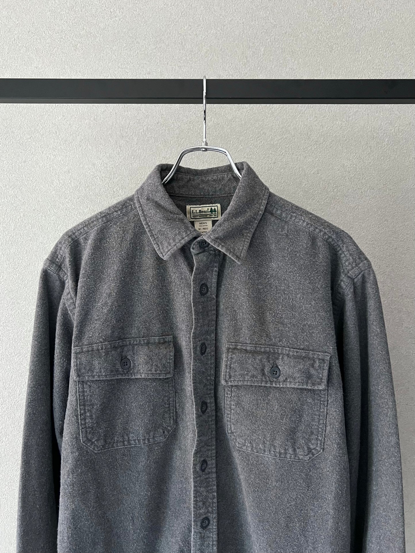 00's L.L.BEAN chamios cloth shirt