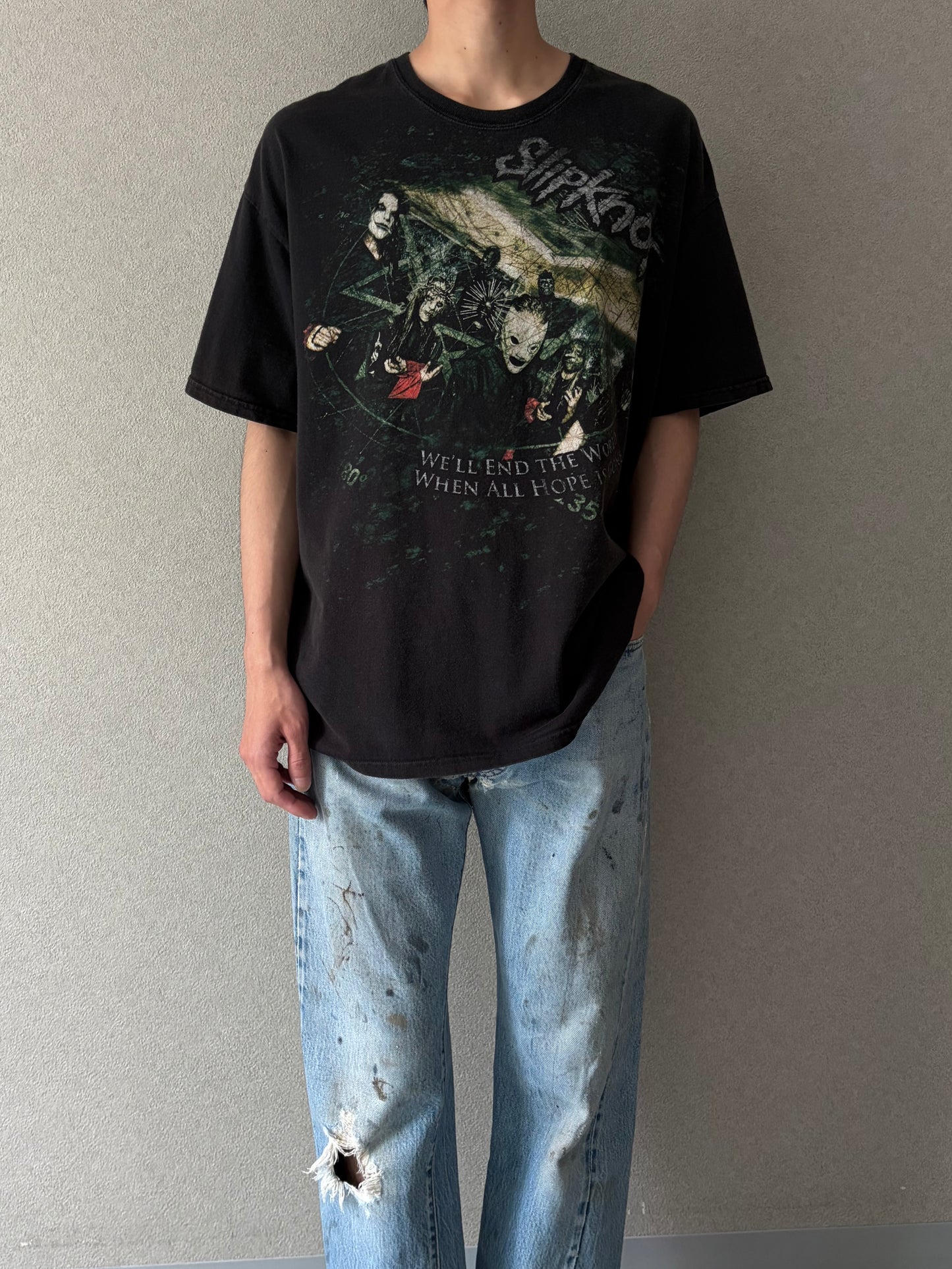 00's Slipknot music t-shirt