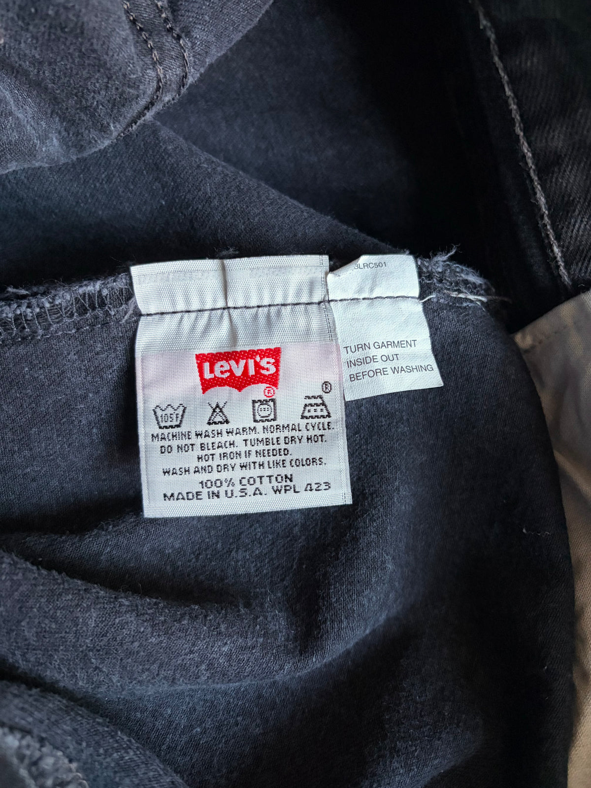 90's Levi's 501 denim pants "Made in USA"