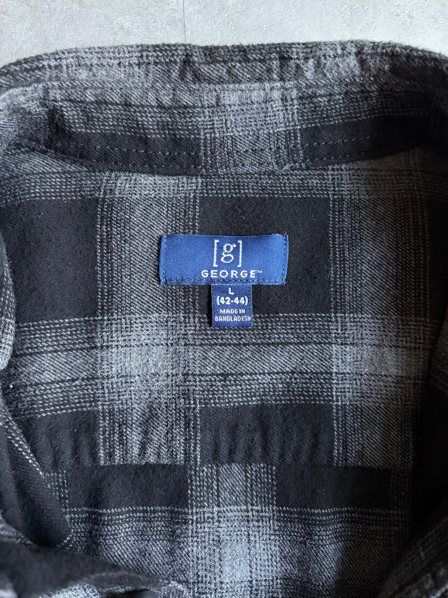 10's GEORGE light flannel shirt