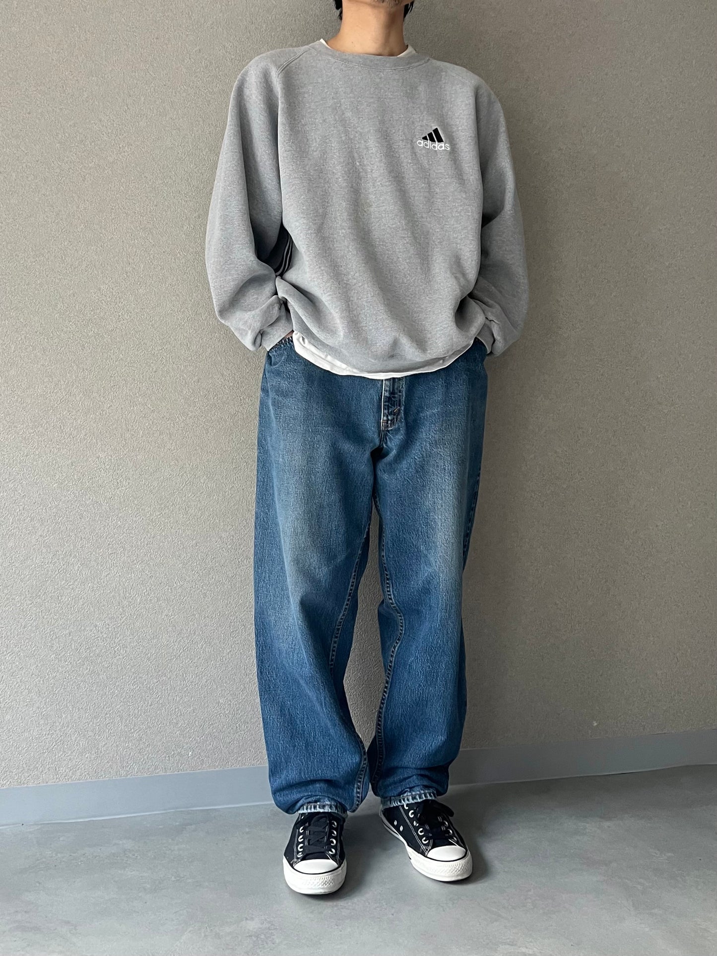 90's adidas sweater "Made in USA"