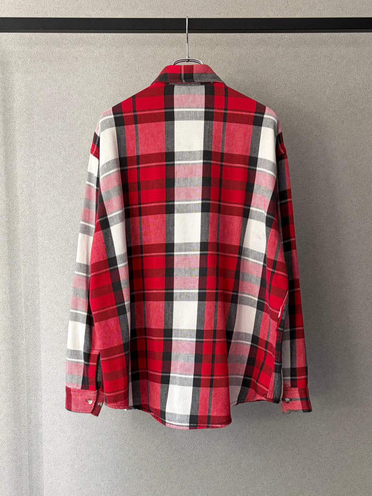 80's ST.JOHN'S BAY flannel shirt "Made in USA"