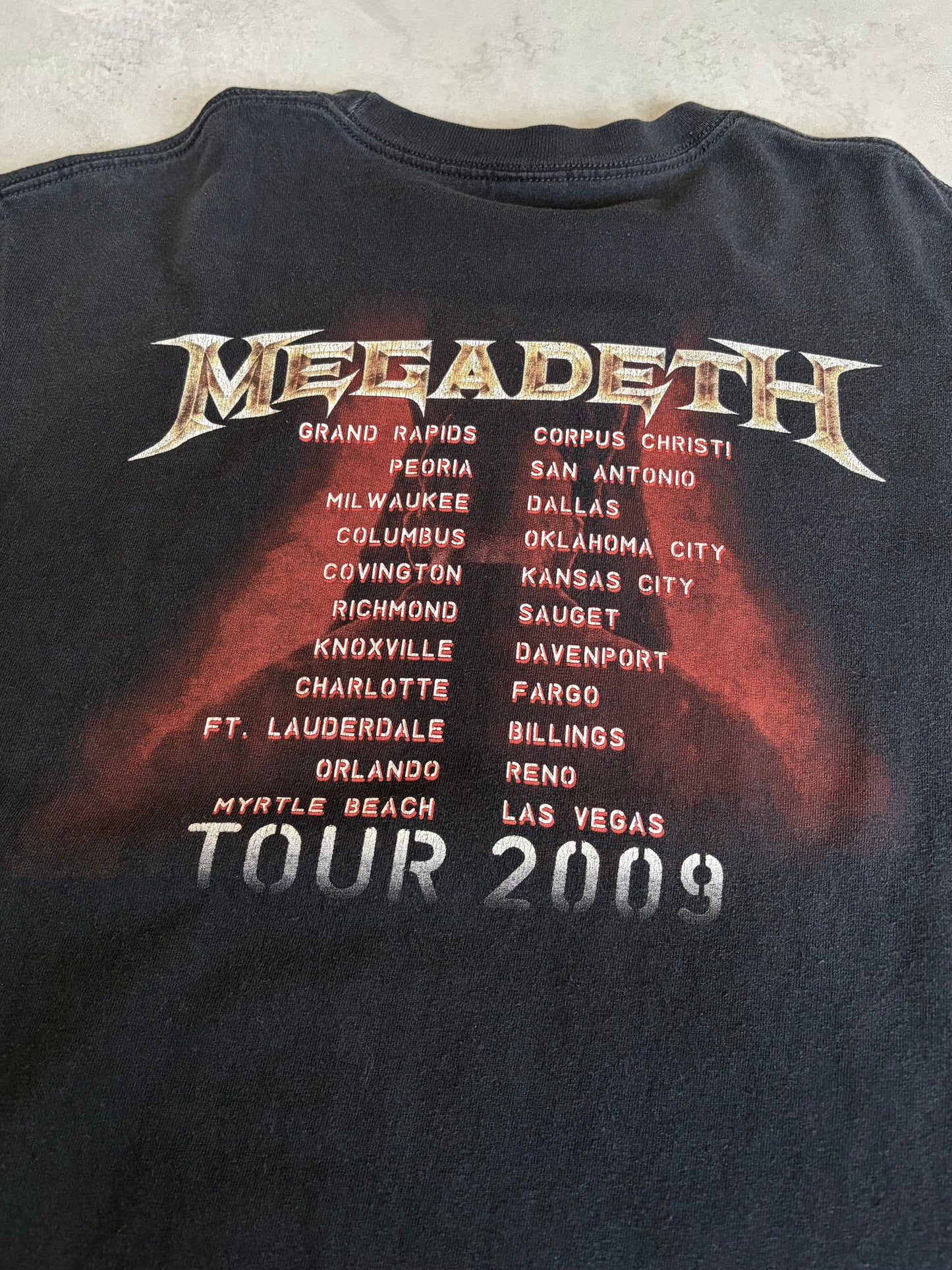 00's MEGADETH L/S music t-shirt
