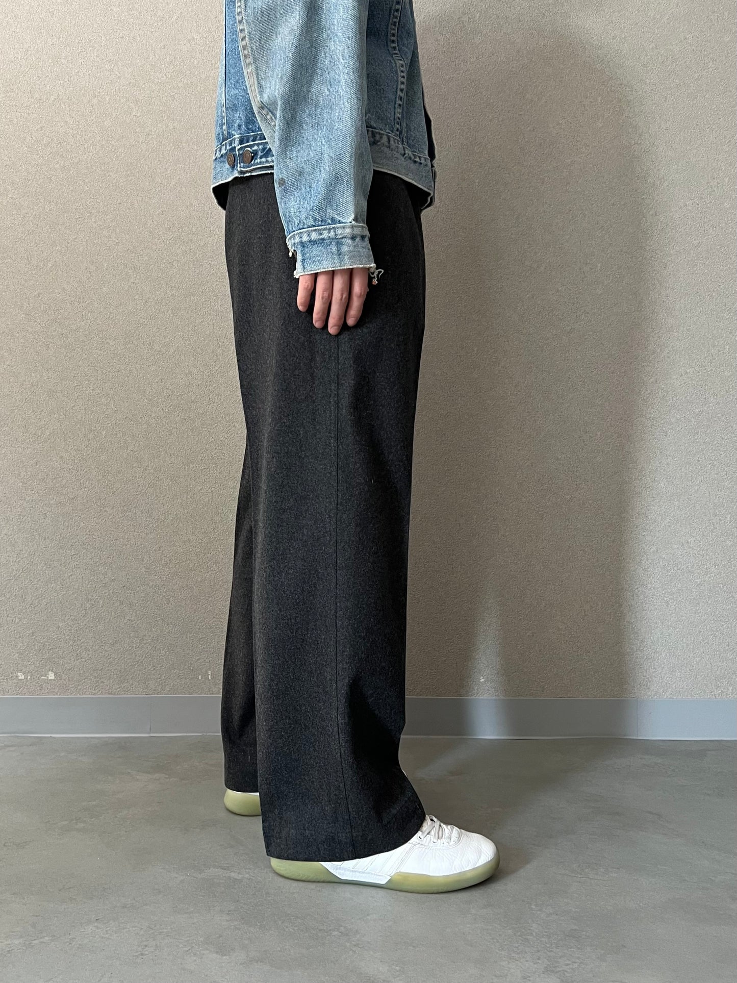 00's BANANA REPUBLIC wool flannel slacks