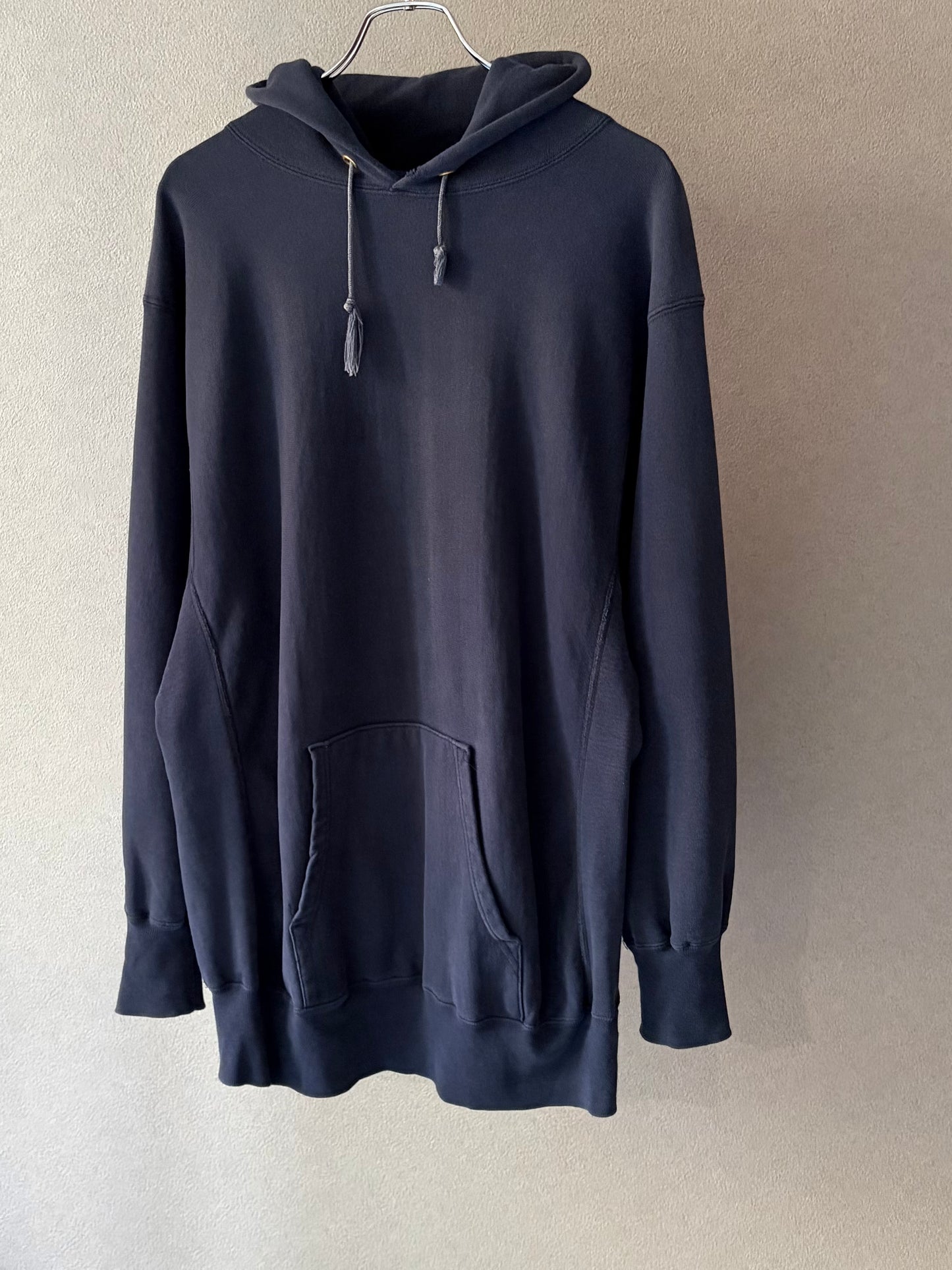 80's Champion × LANDS END REVERSE WEAVE hoodie "Made in USA"