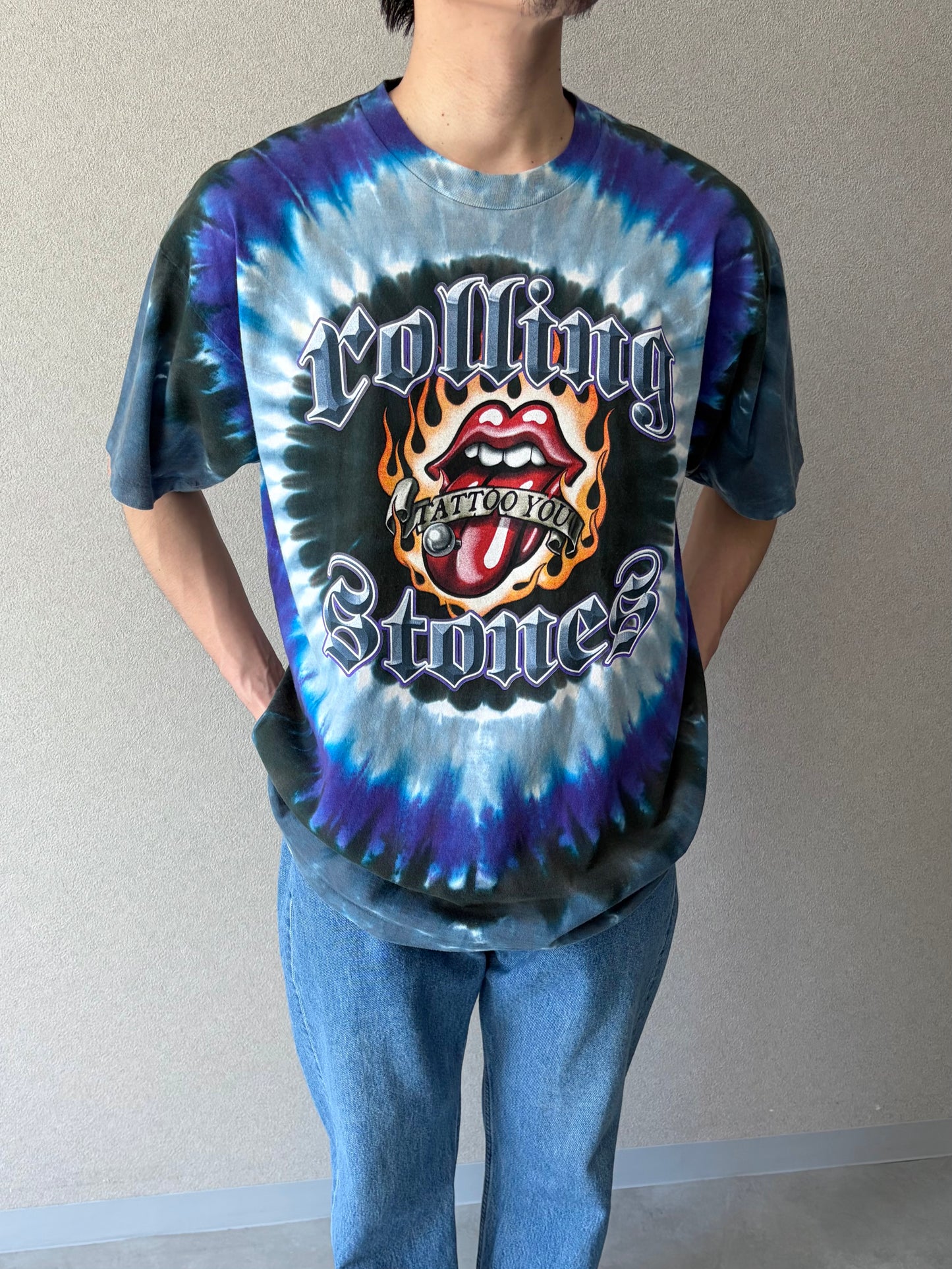 90's The Rolling Stones music t-shirt "Made in USA"
