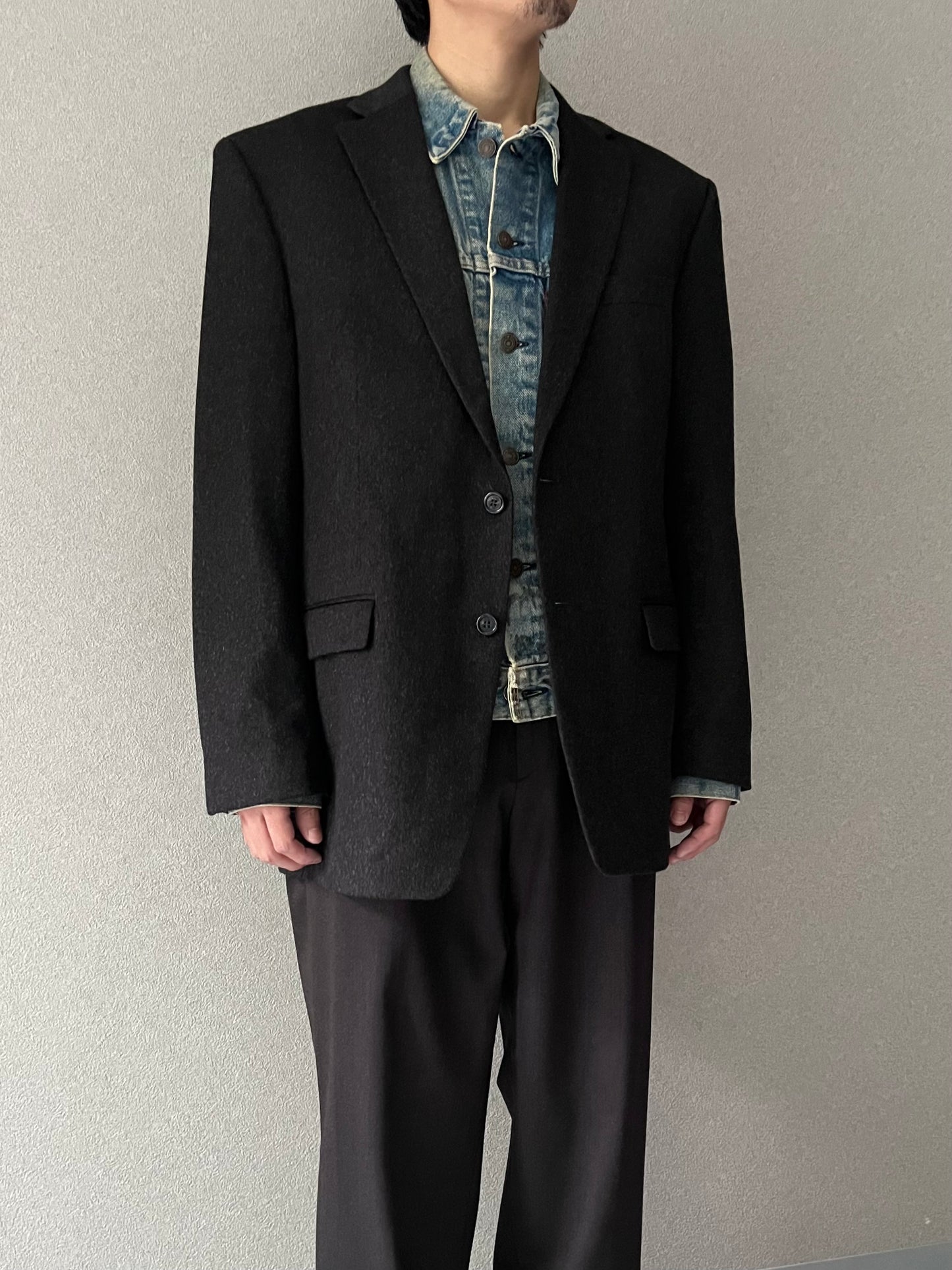 90's〜 Neiman Marcus cashmere tailored jacket