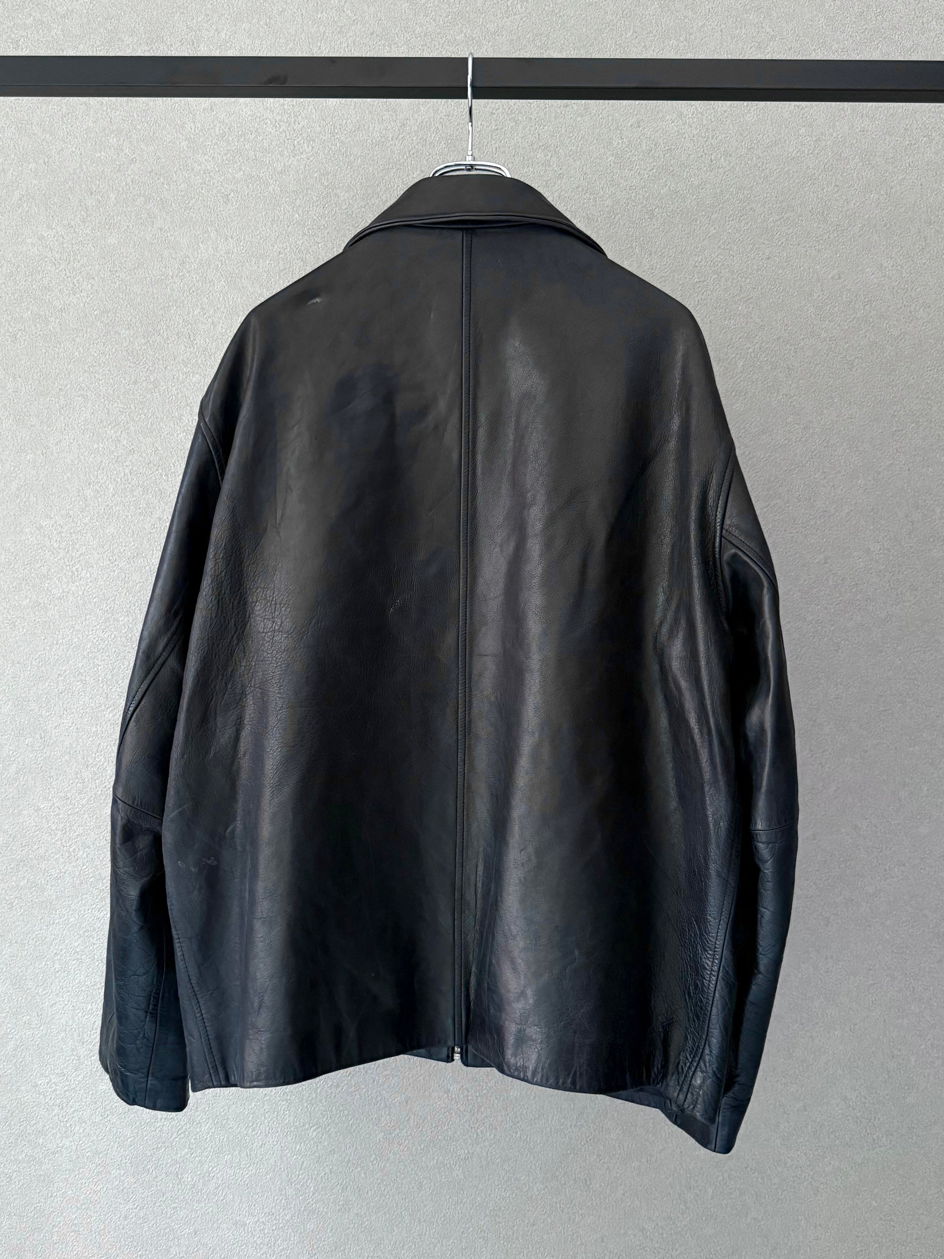 00's GAP leather jacket – HARU CLOTHING STORE