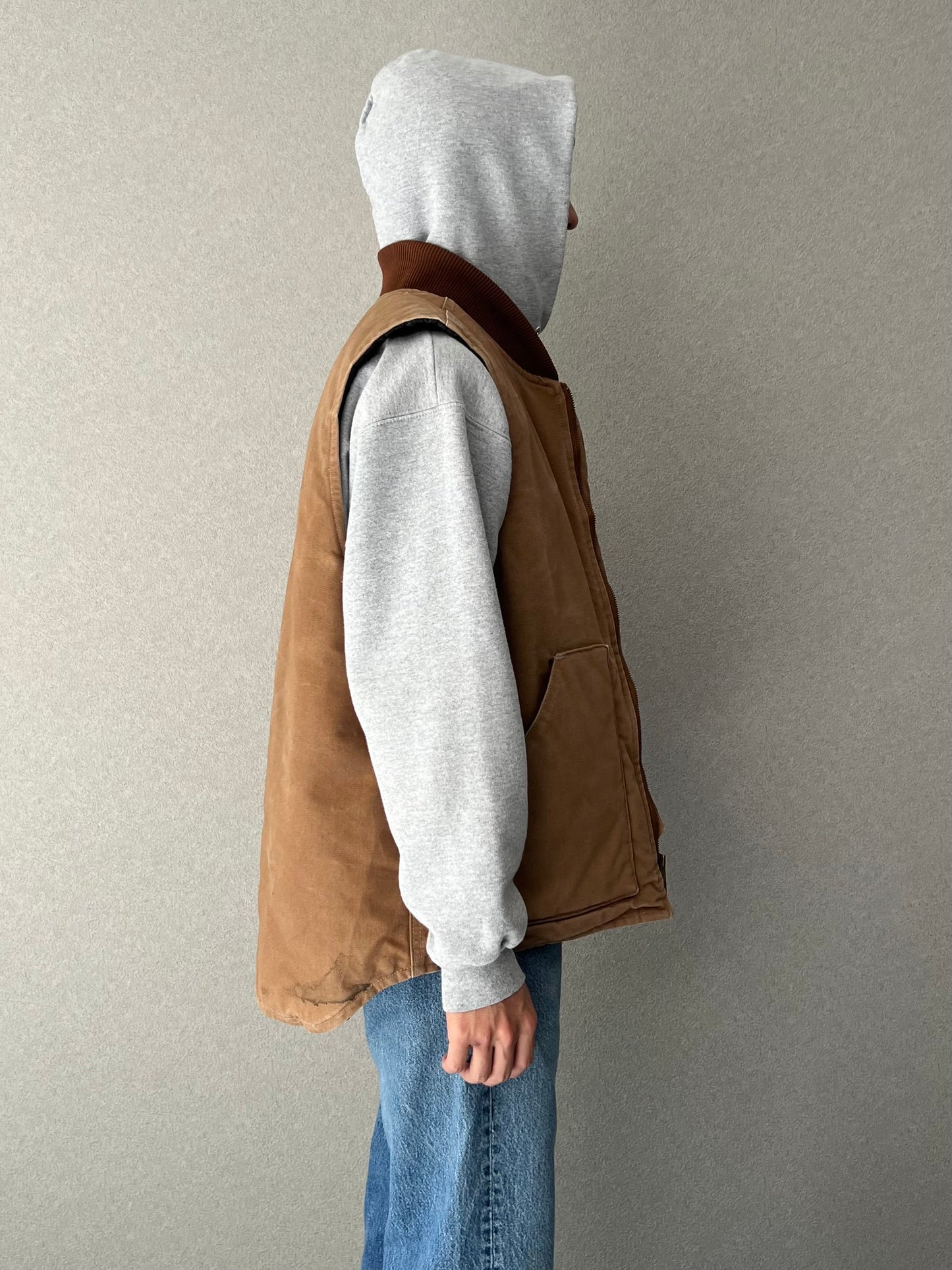 90's carhartt work vest "Made in USA"