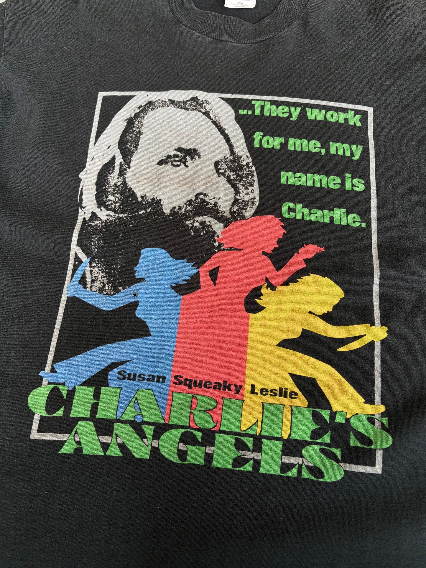 90's Charlie’s Angels print t-shirt