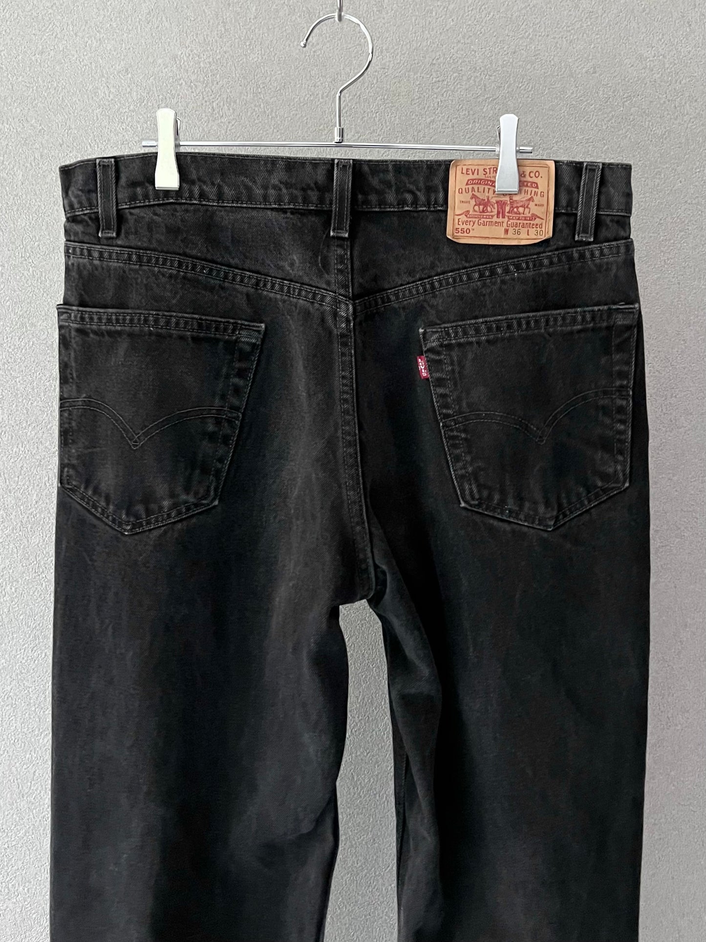 90's Levi's 550 denim pants ''Made in USA"