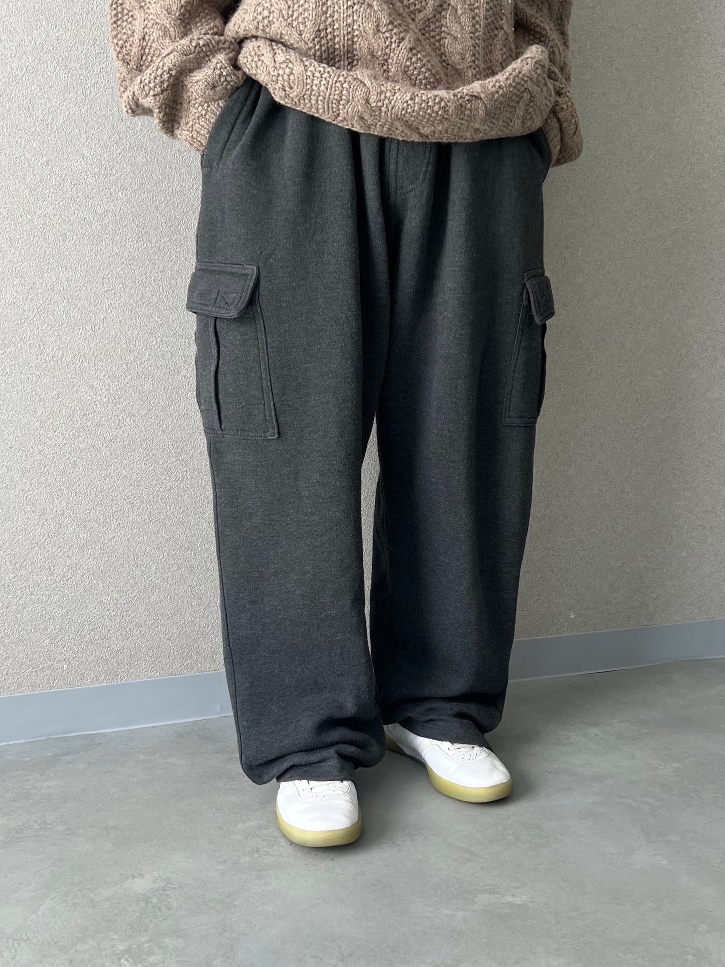 00's CARGO sweat cargo pants