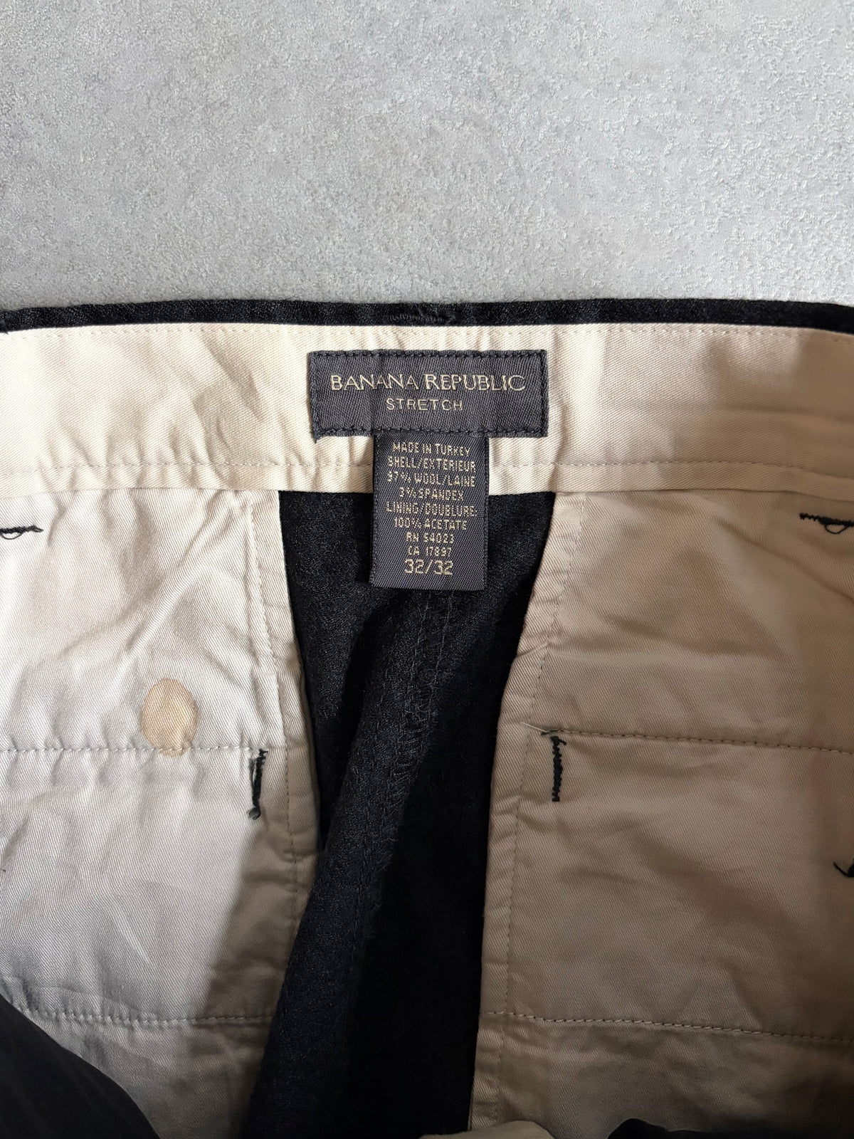00's BANANA REPUBLIC wool flannel slacks