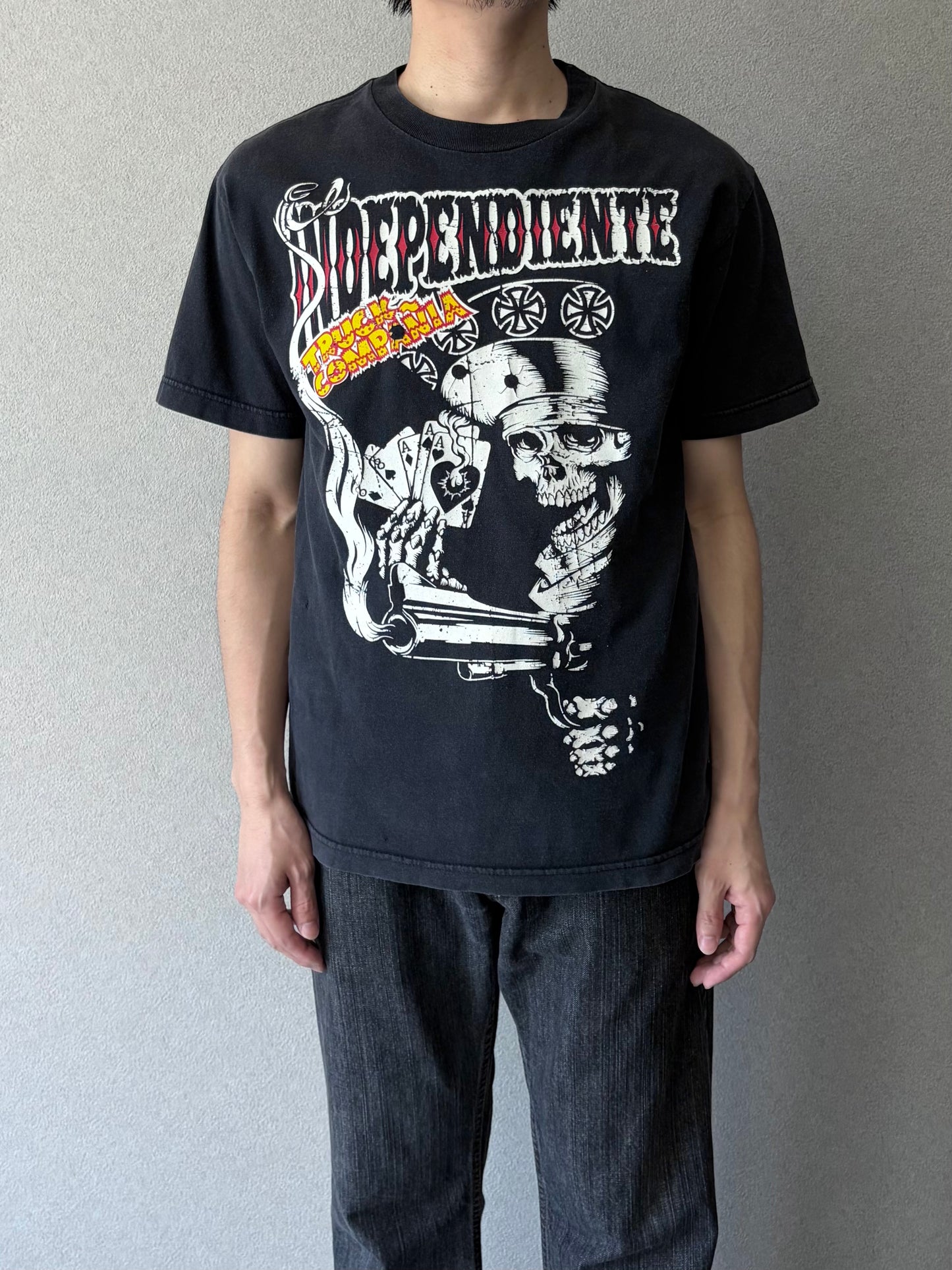 00's INDEPENDENT print t-shirt