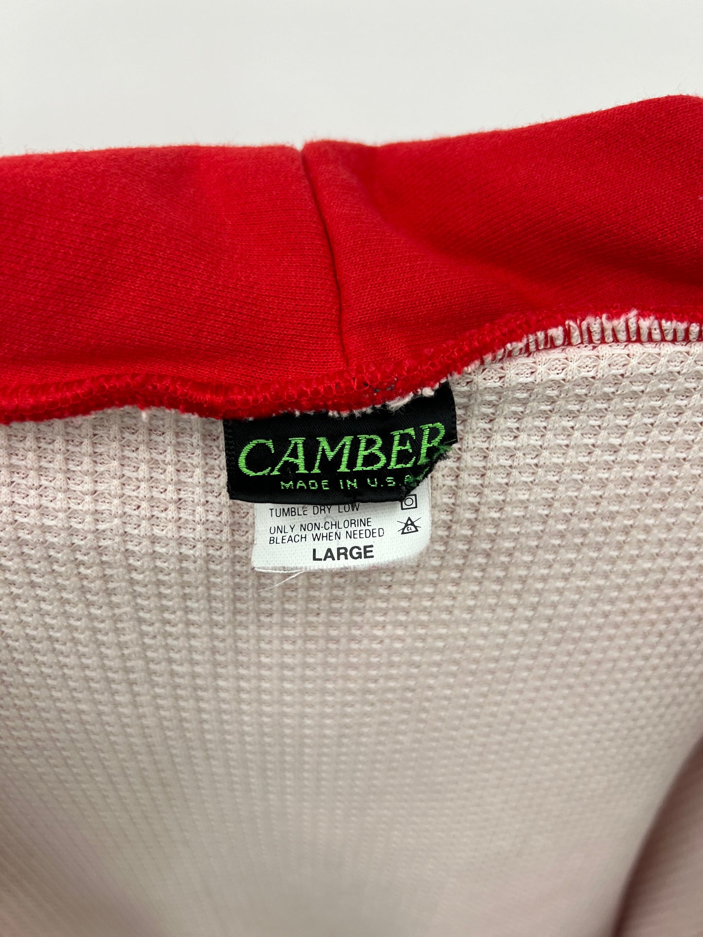 90's CAMBER thermal lining sweat hoodie