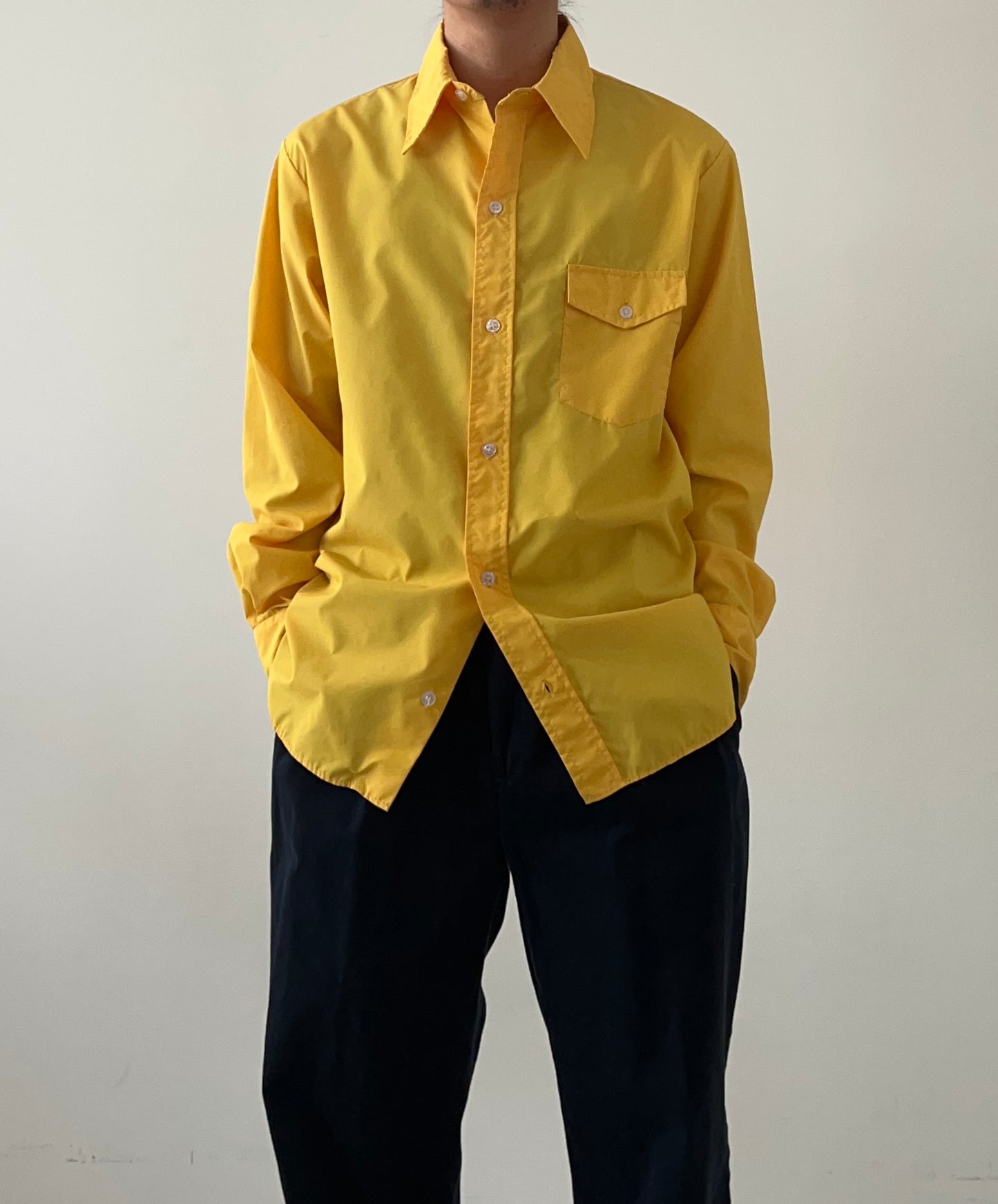 70's SKYR nylon shirt