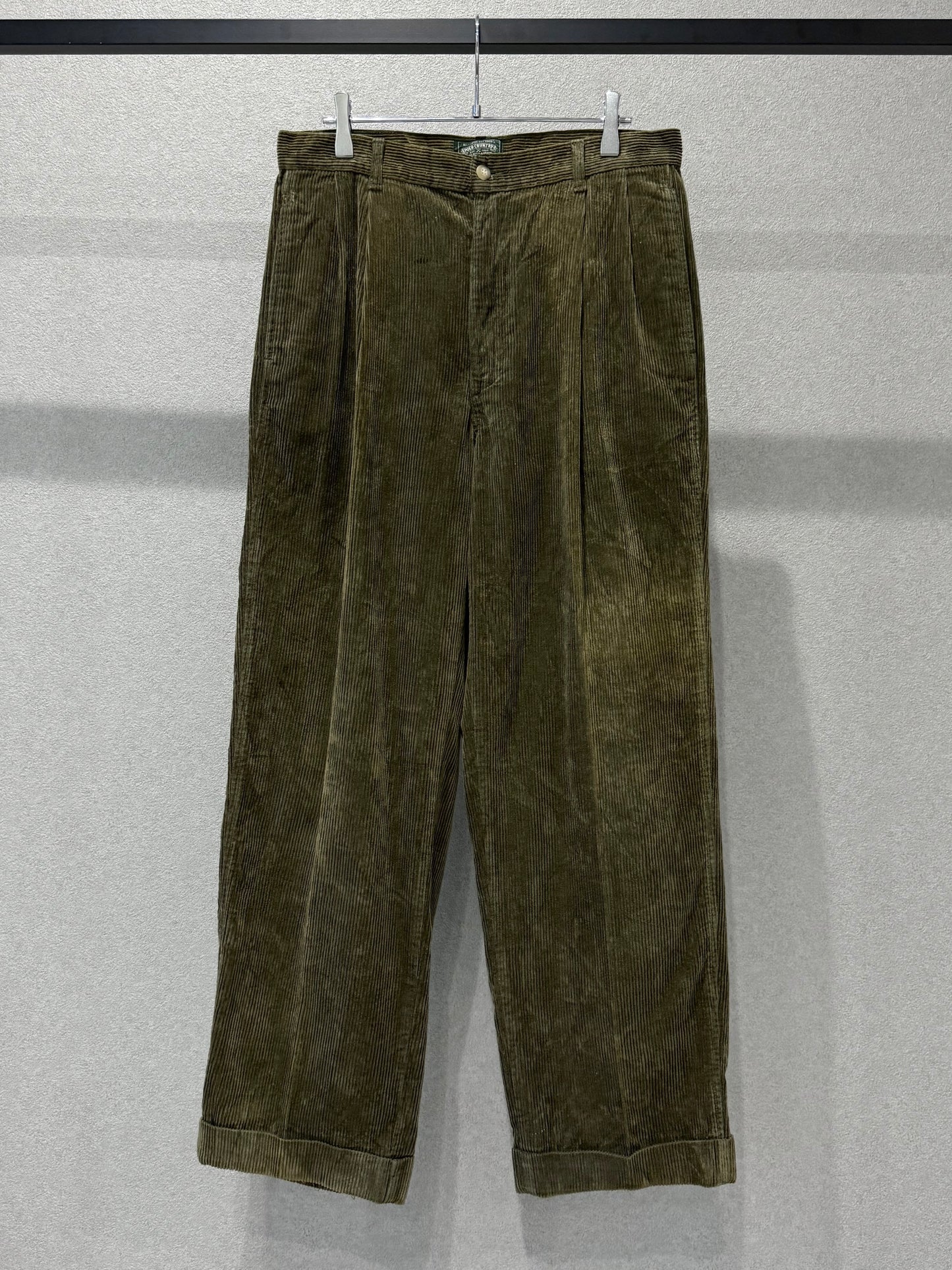 80's〜 POLO COUNTRY corduroy pants "Made in USA"