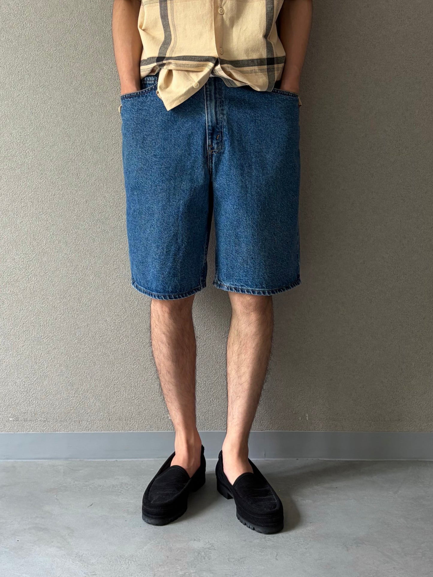00's Levi's 550 denim shorts “Made in MEXICO”