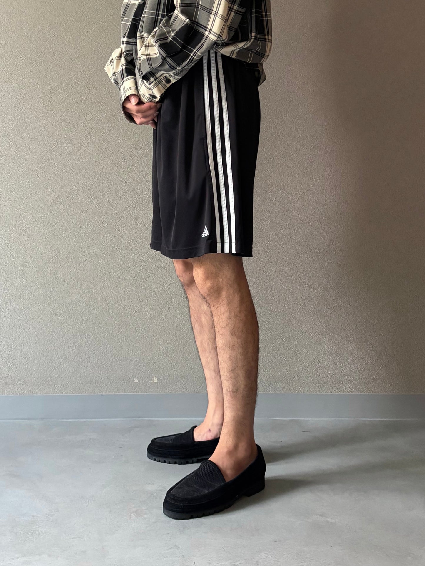 00's adidas track shorts