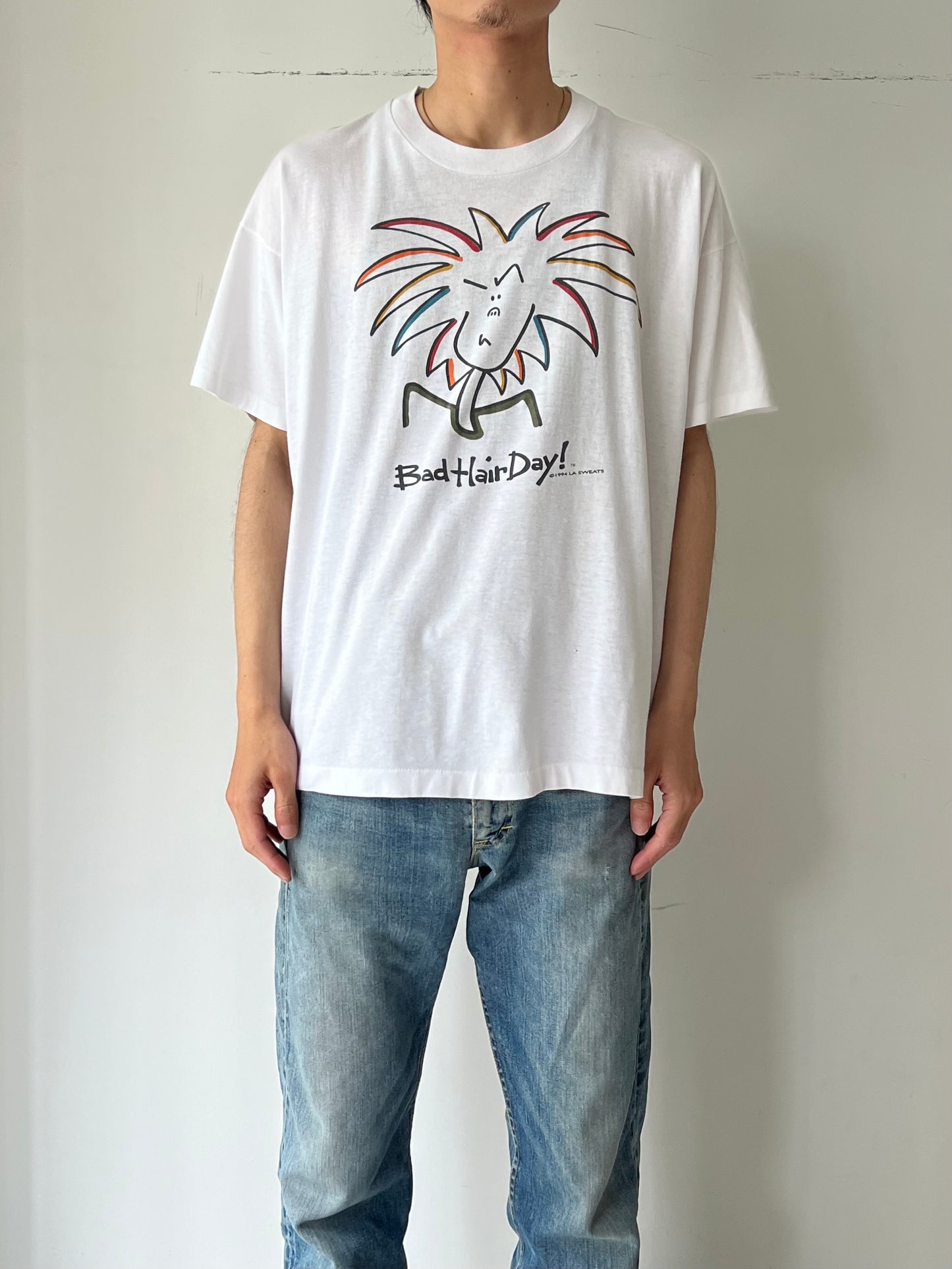 90's Bad Hair Day t-shirt "MADE IN USA"
