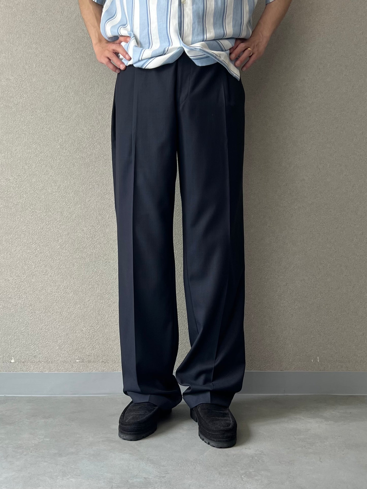 00's Loro Piana wool slacks