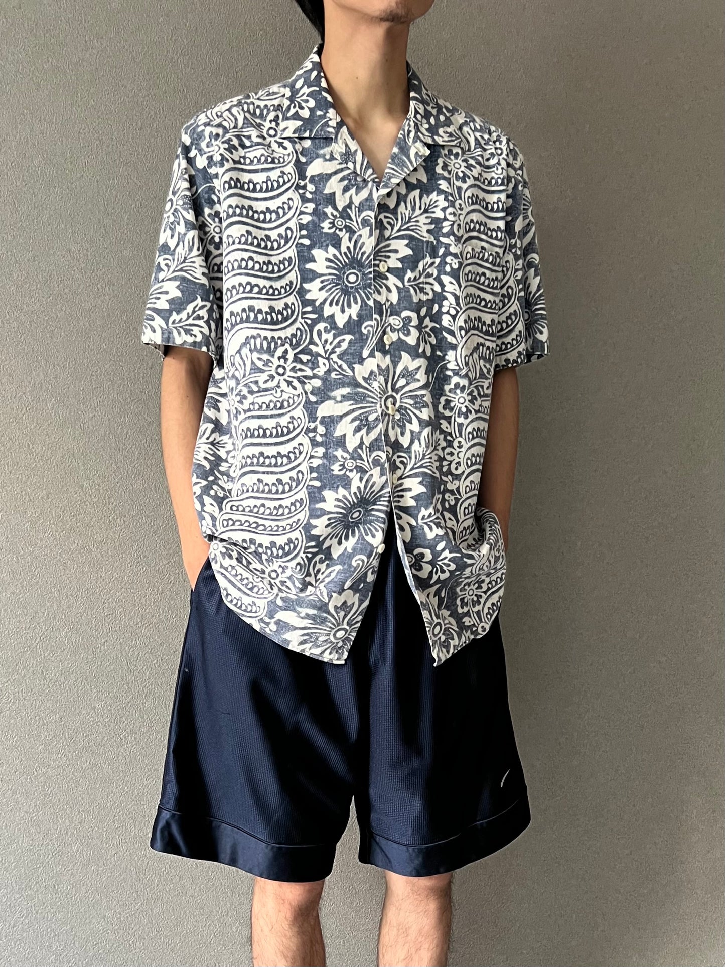 90's Polo Ralph Lauren open collar shirt "BONNARD"