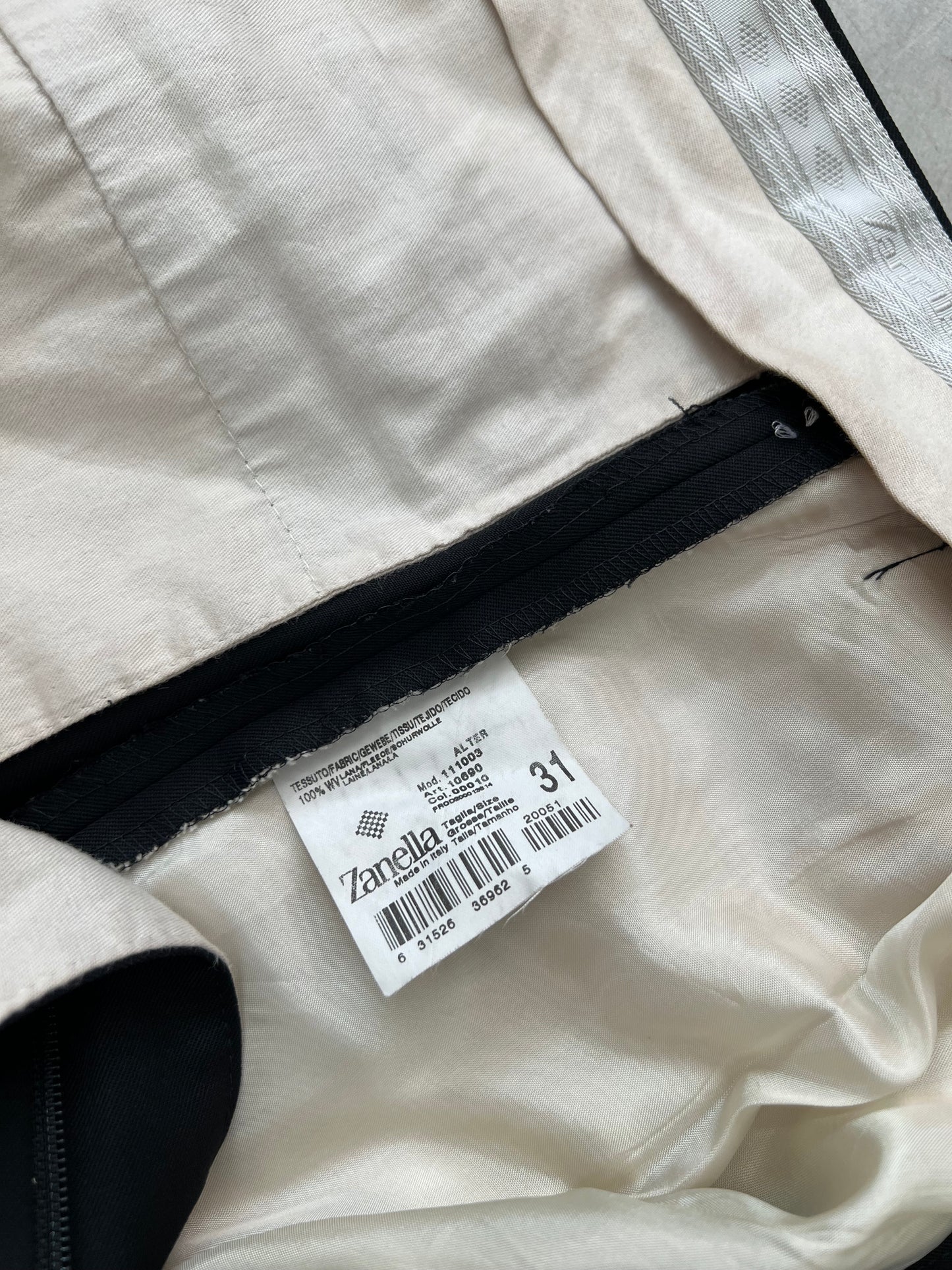 90's Zanella wool slacks "Made in ITALY"