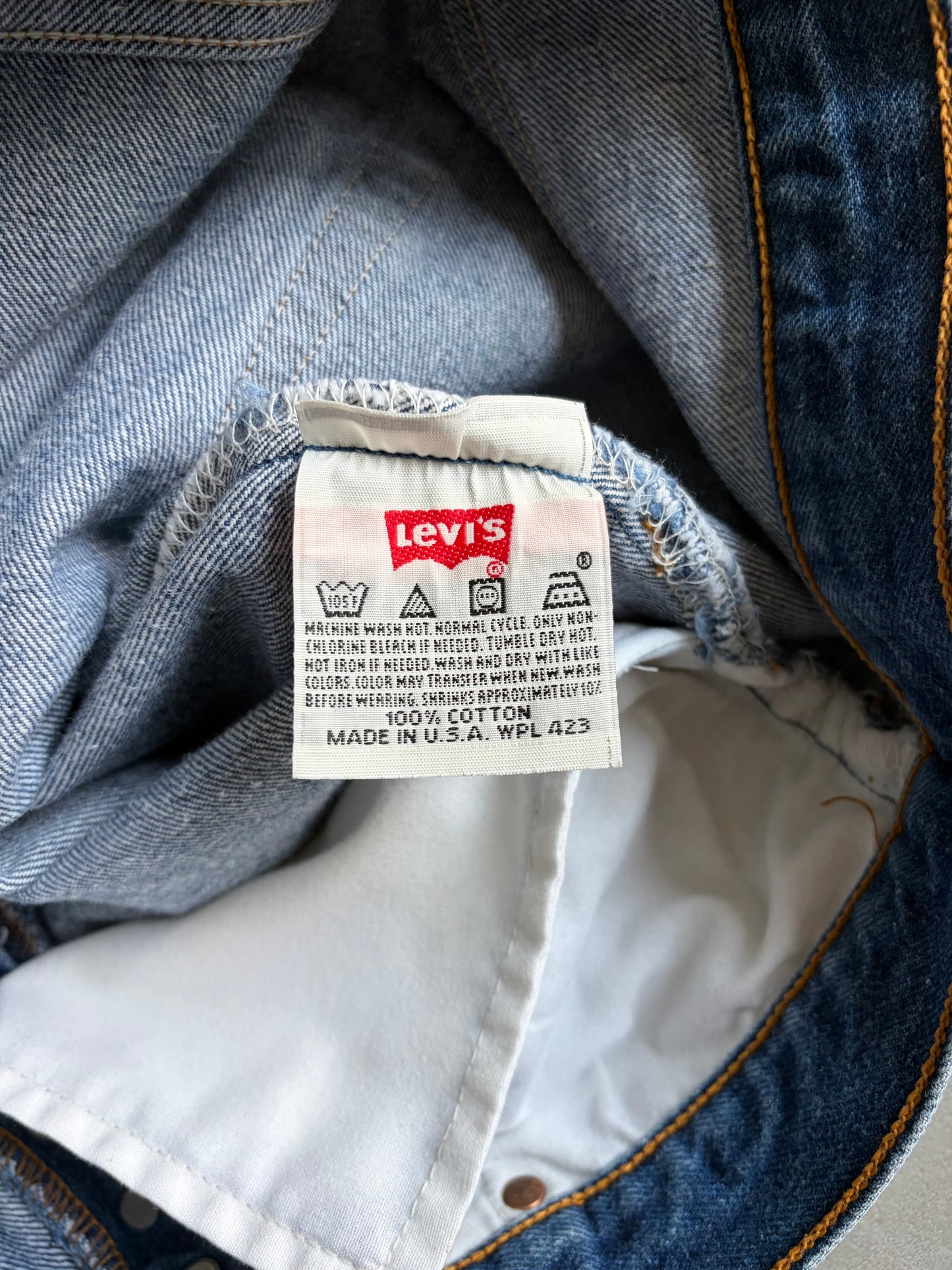 90's Levi's 501 denim pants “Made in USA”
