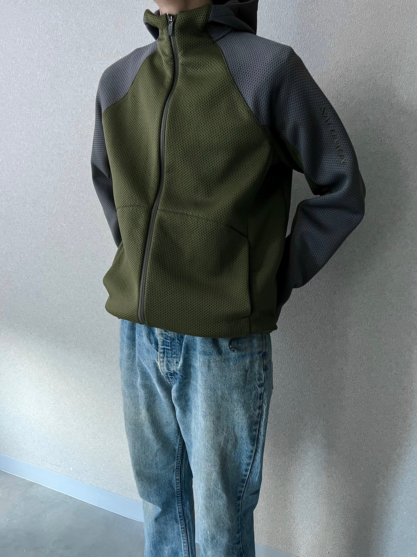 00's SALOMON softshell jacket