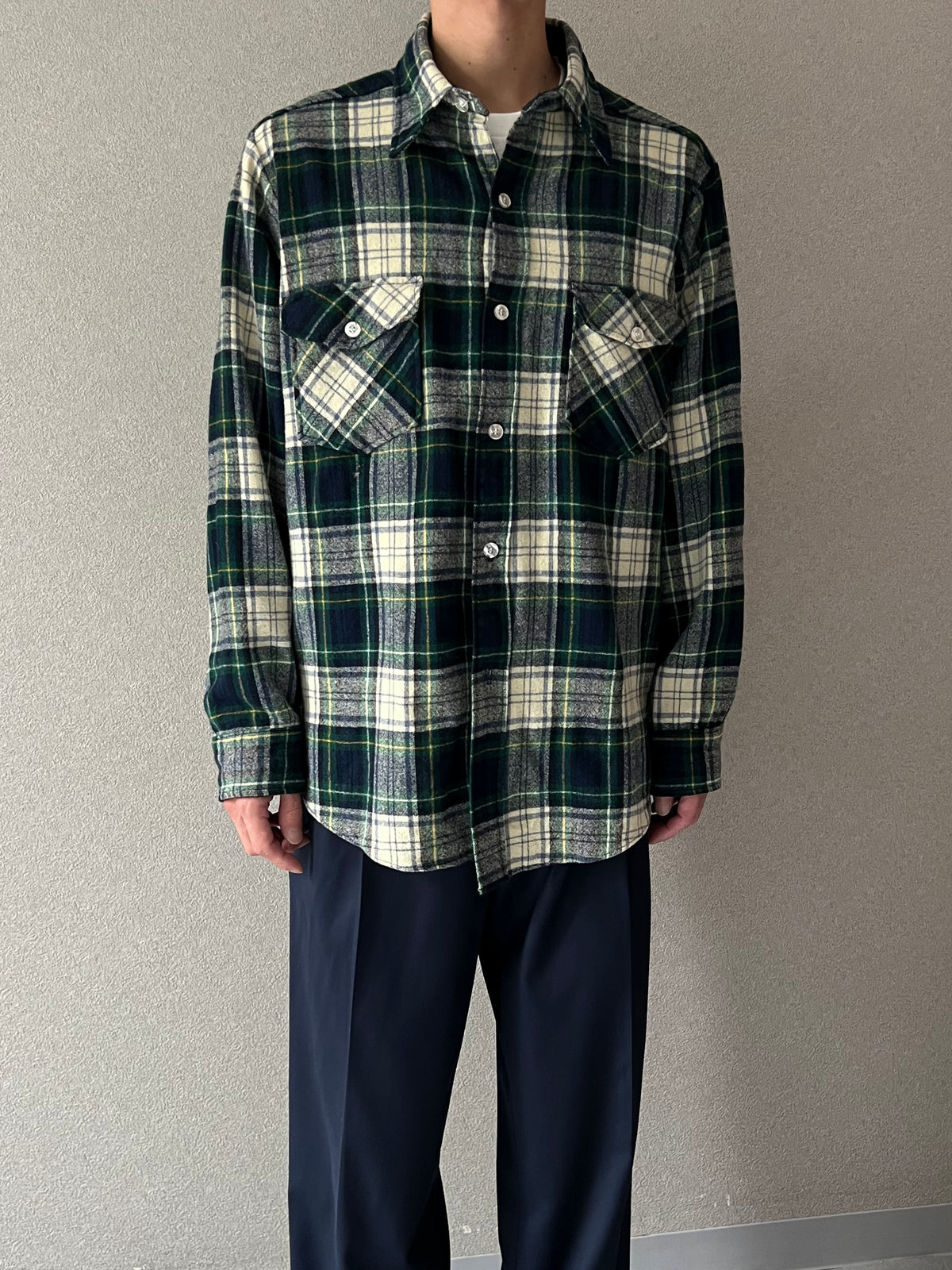 70's〜 WOOLRICH wool shirt