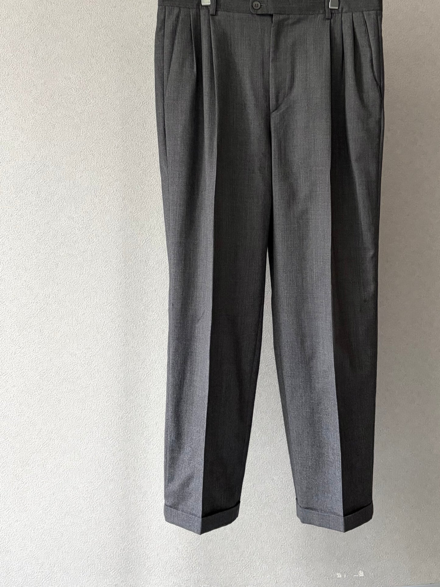 90's Zanella wool slacks