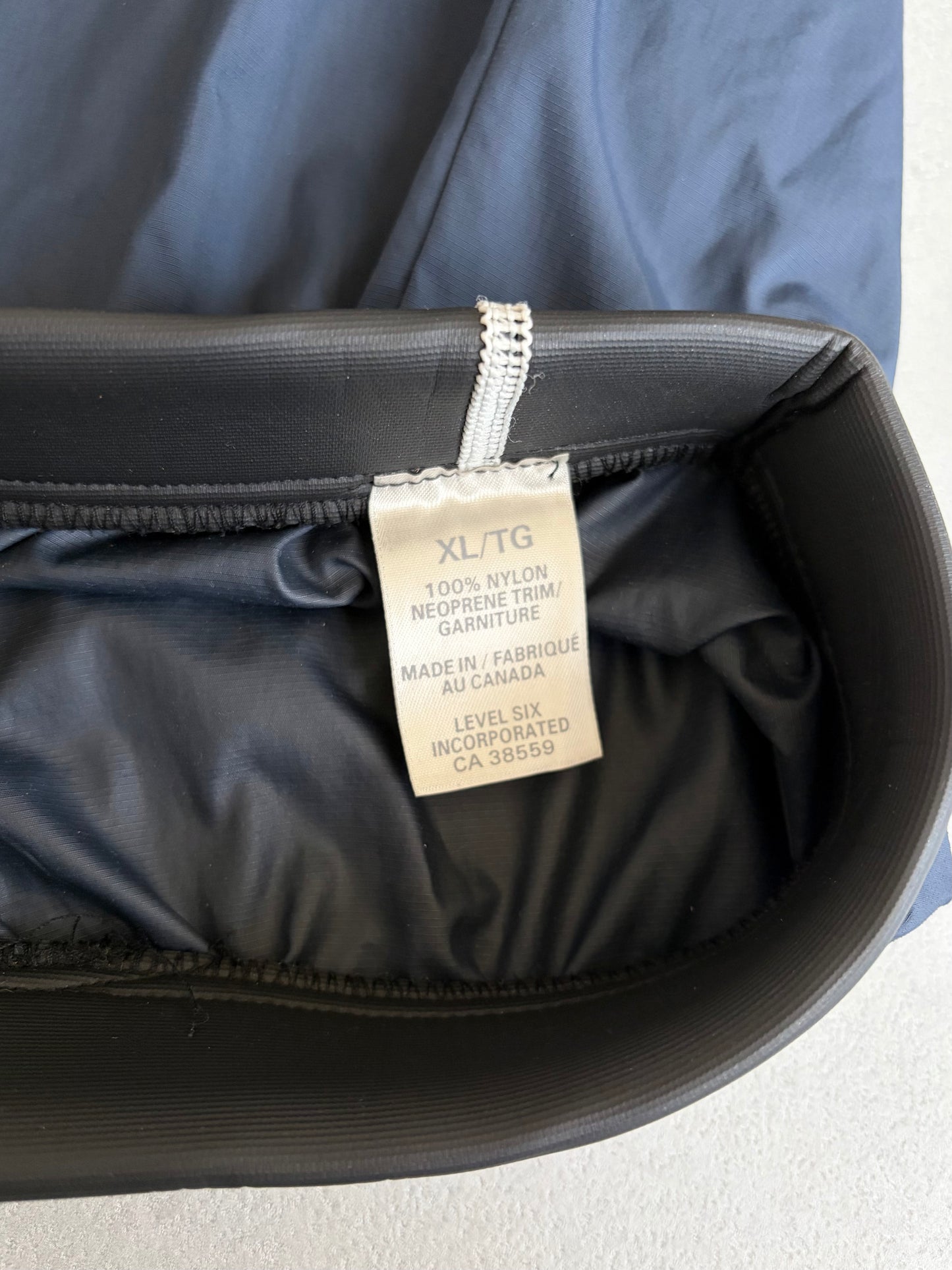 00's LEVEL SIX nylon paddling S/S jacket