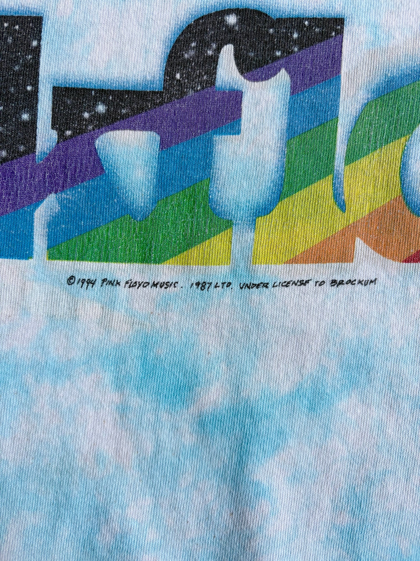 90's Pink Floyd x LIQUID BLUE t-shirt "Made in USA"