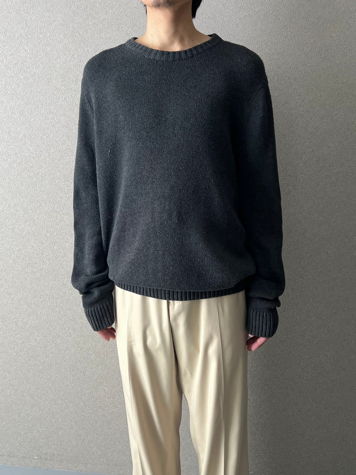 00's croft & barrow cotton knit sweater