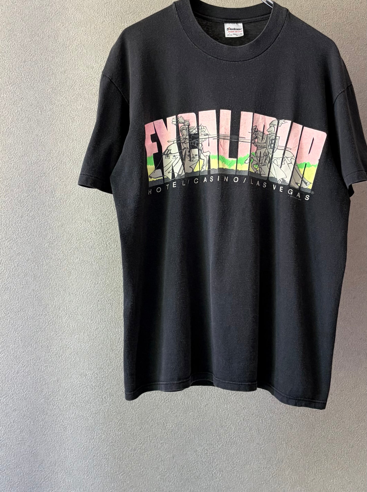 80's EXCALIBUR HOTEL corporate t-shirt "Made in USA"