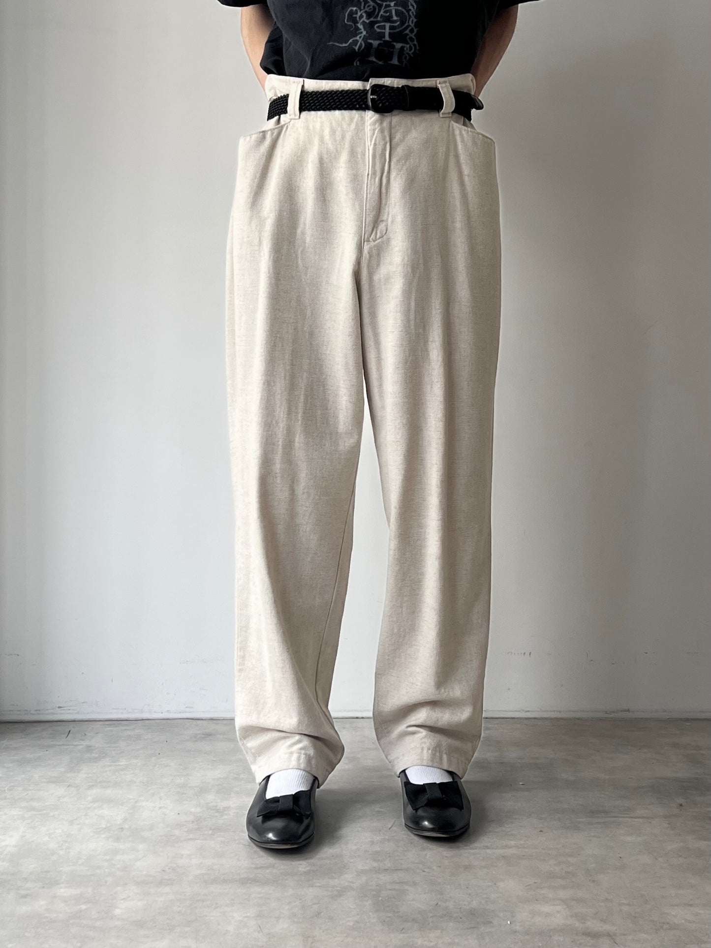 90's〜 Lee frisko style linen pants