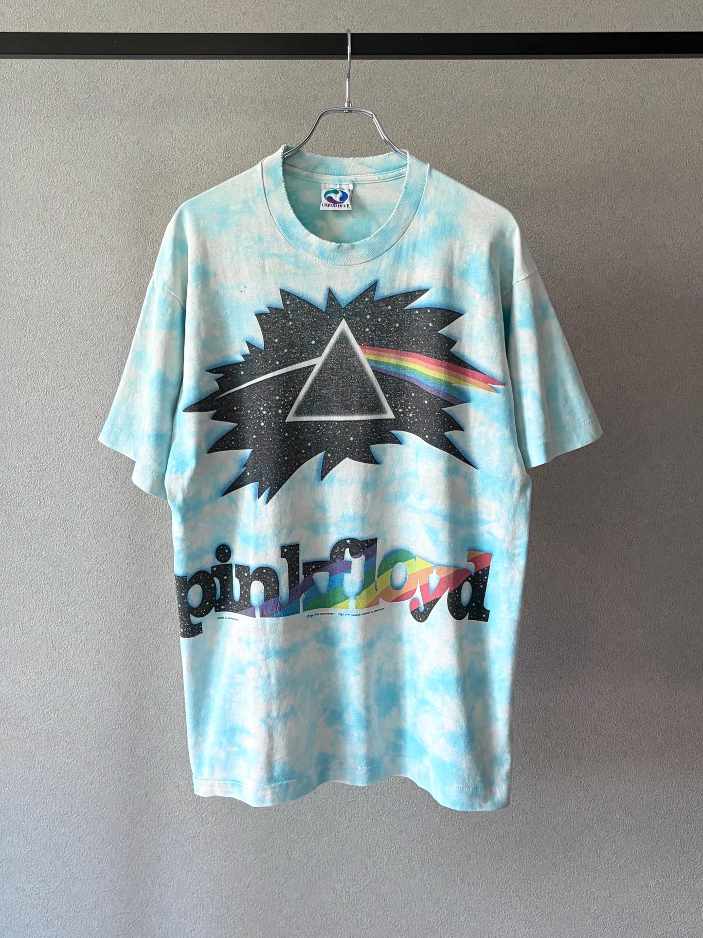 90's Pink Floyd x LIQUID BLUE t-shirt "Made in USA"