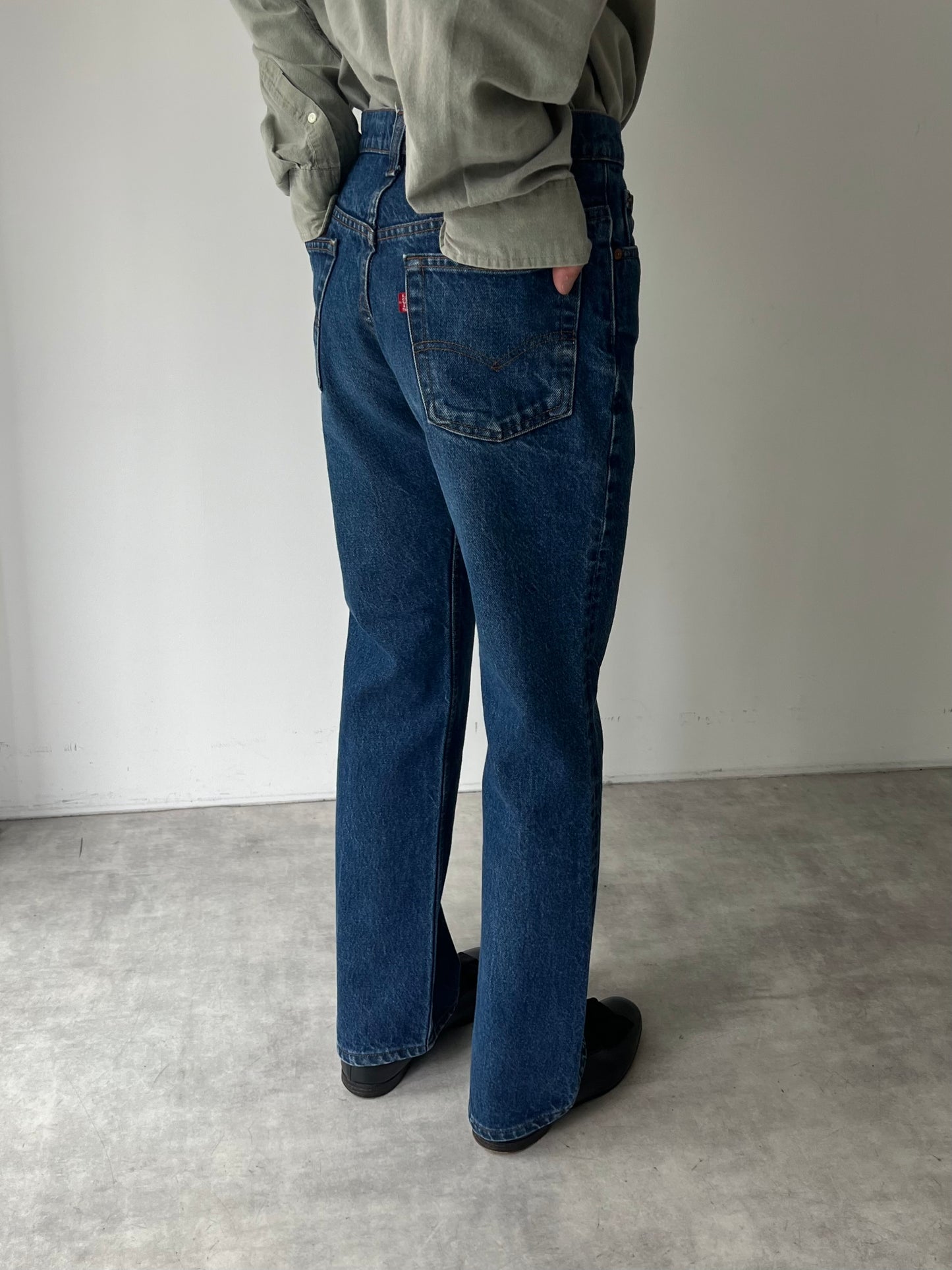 80's Levi's 517 denim pants "Made in USA"