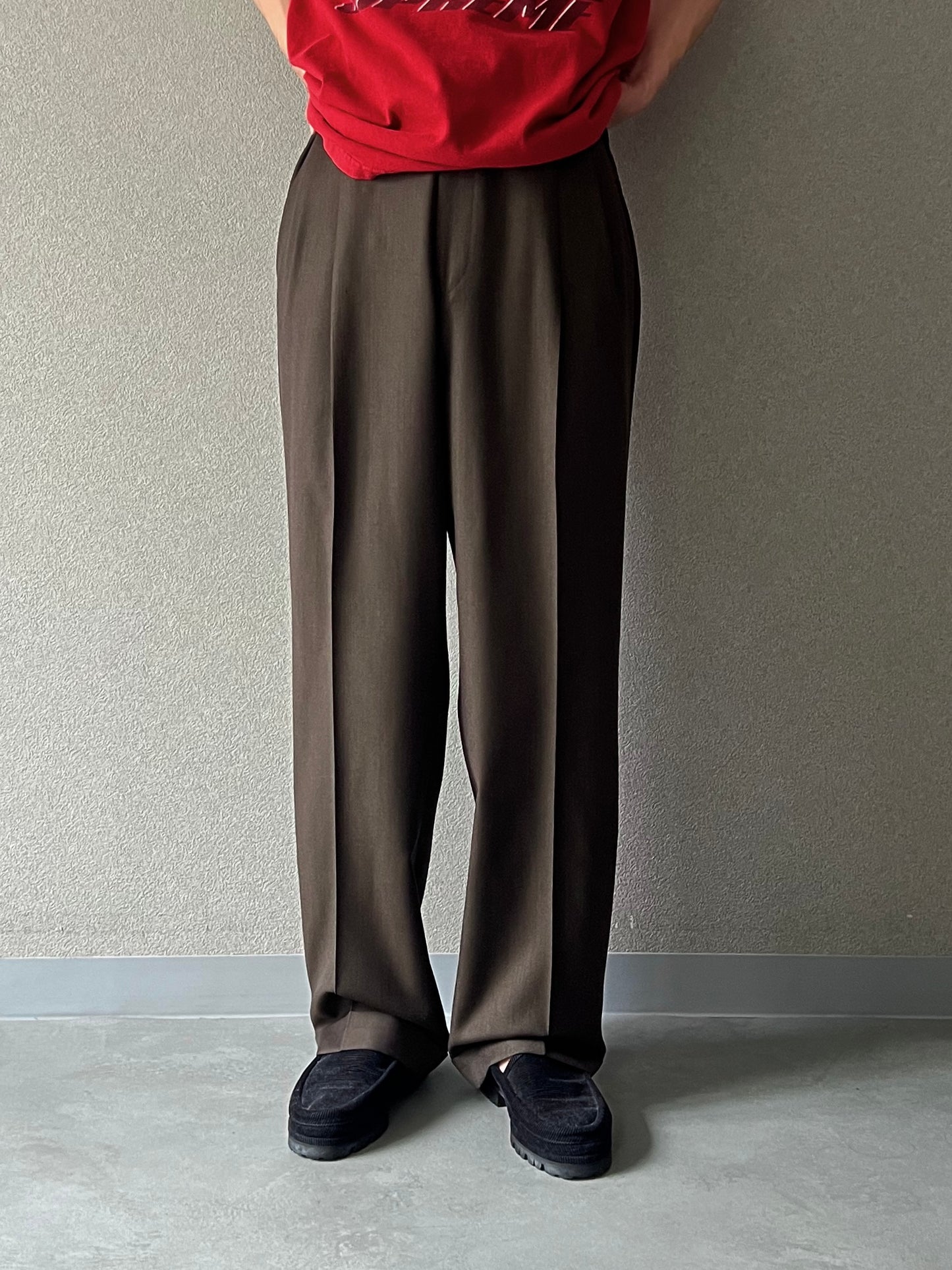 00's Brooks Brothers wool slacks "Made in CANADA"