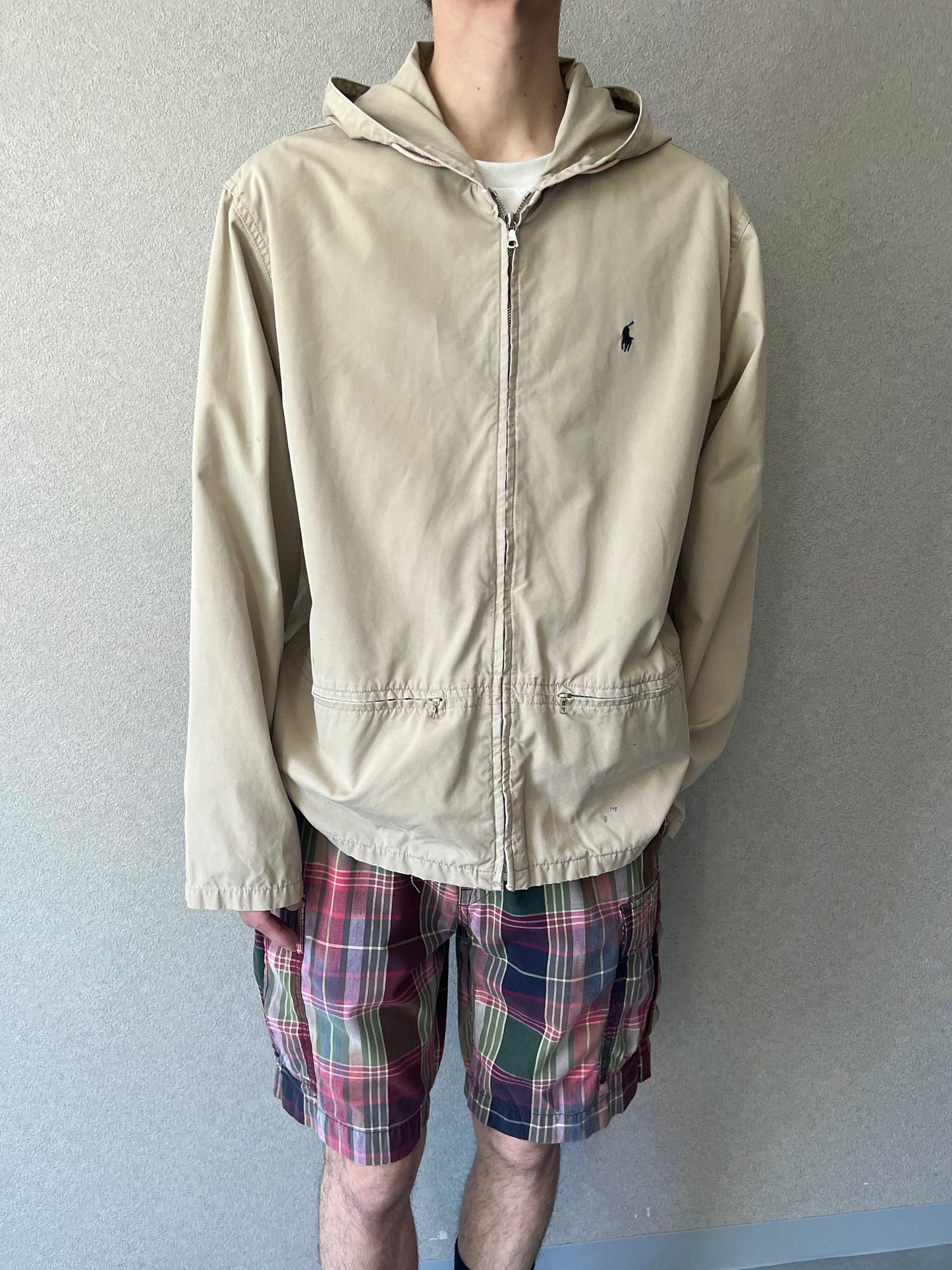 90's Polo Ralph Lauren hooded jacket