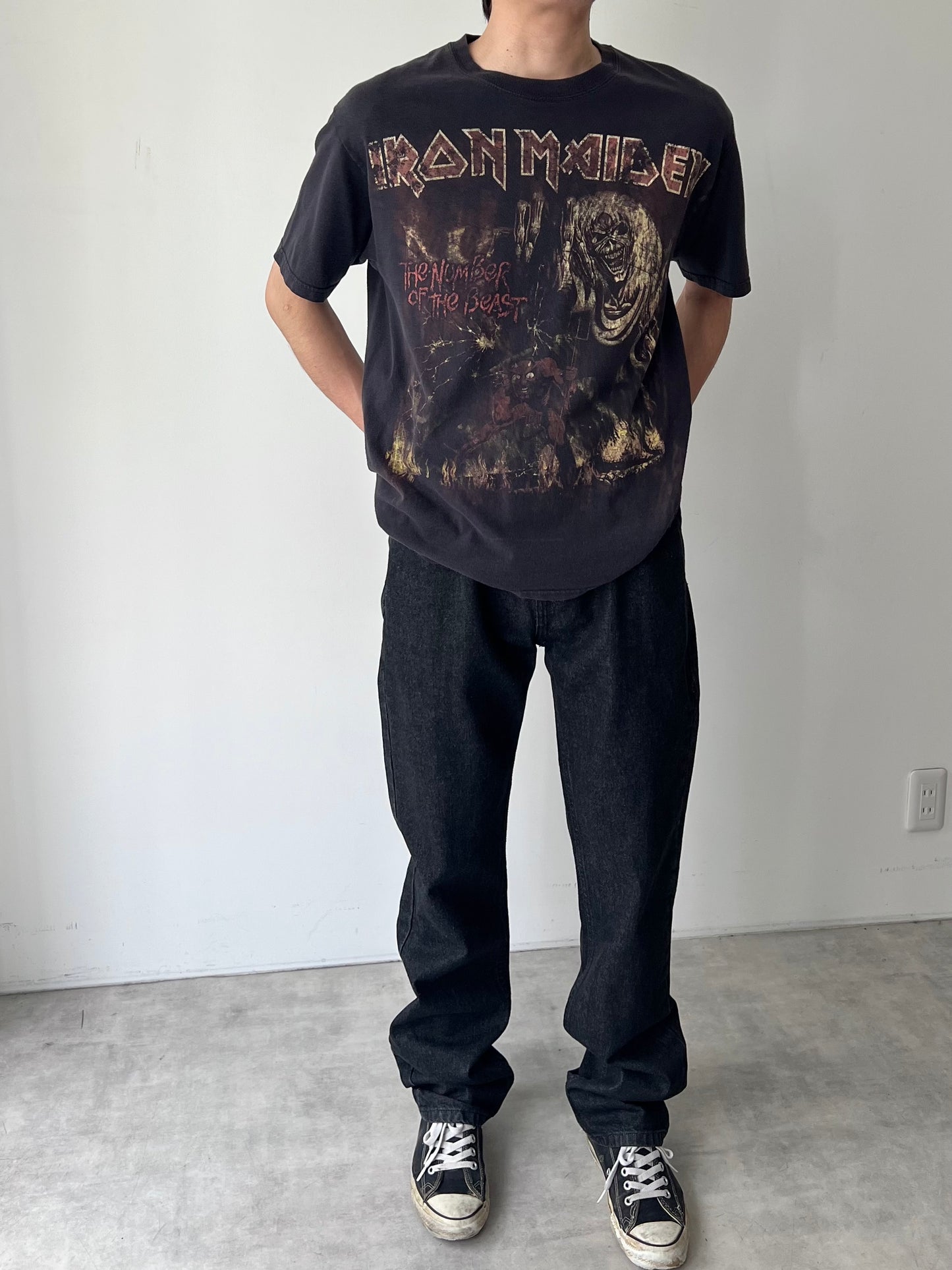 00's IRON MAIDEN music t-shirt