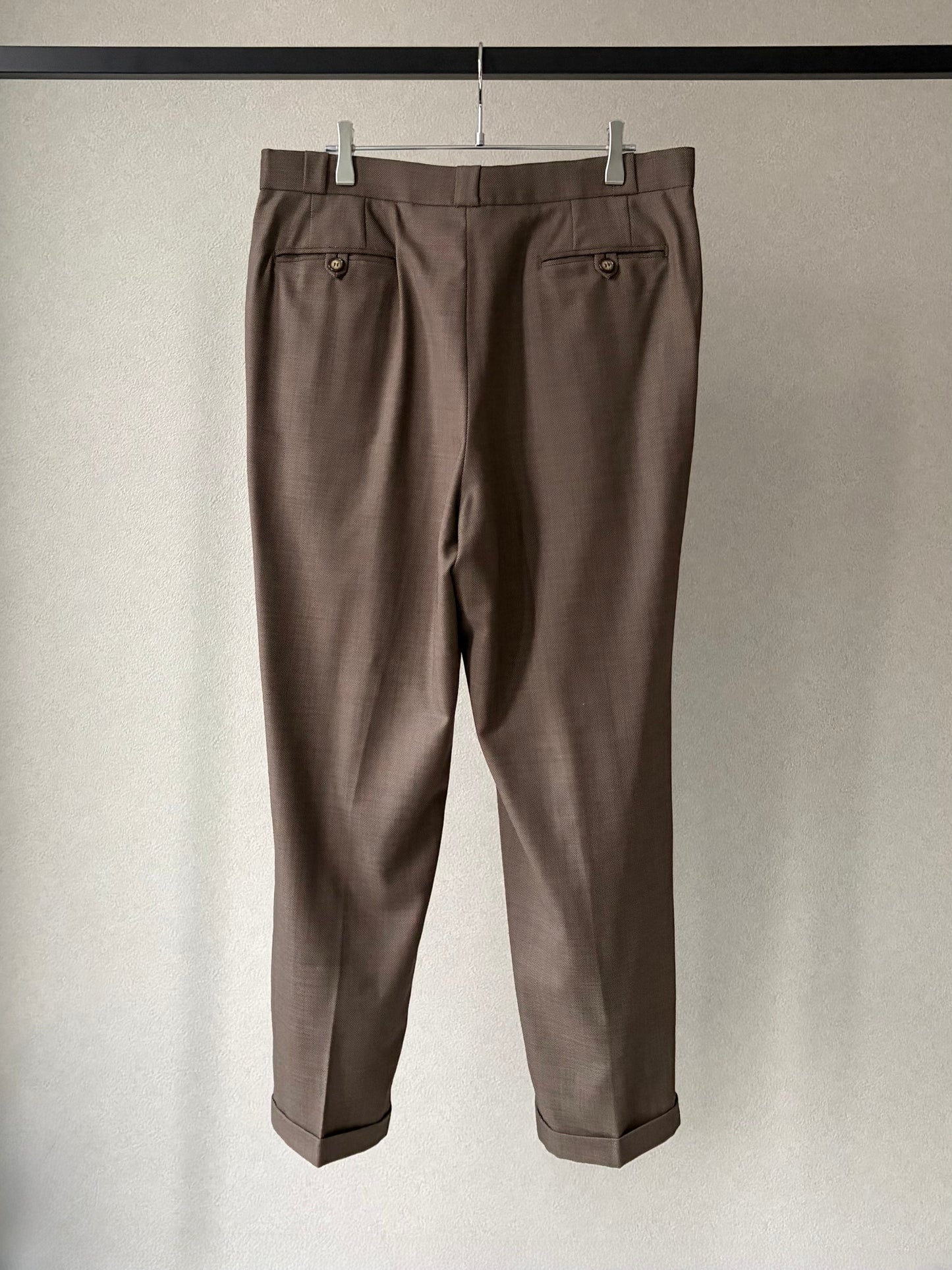 90's Loro Piana wool slacks "Made in ITALY"
