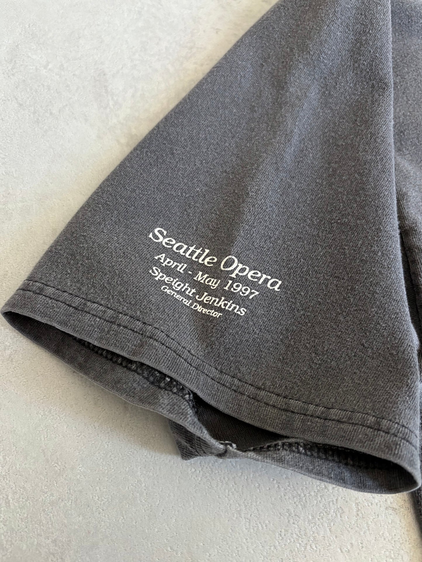 90's Seattle Opera print t-shirt