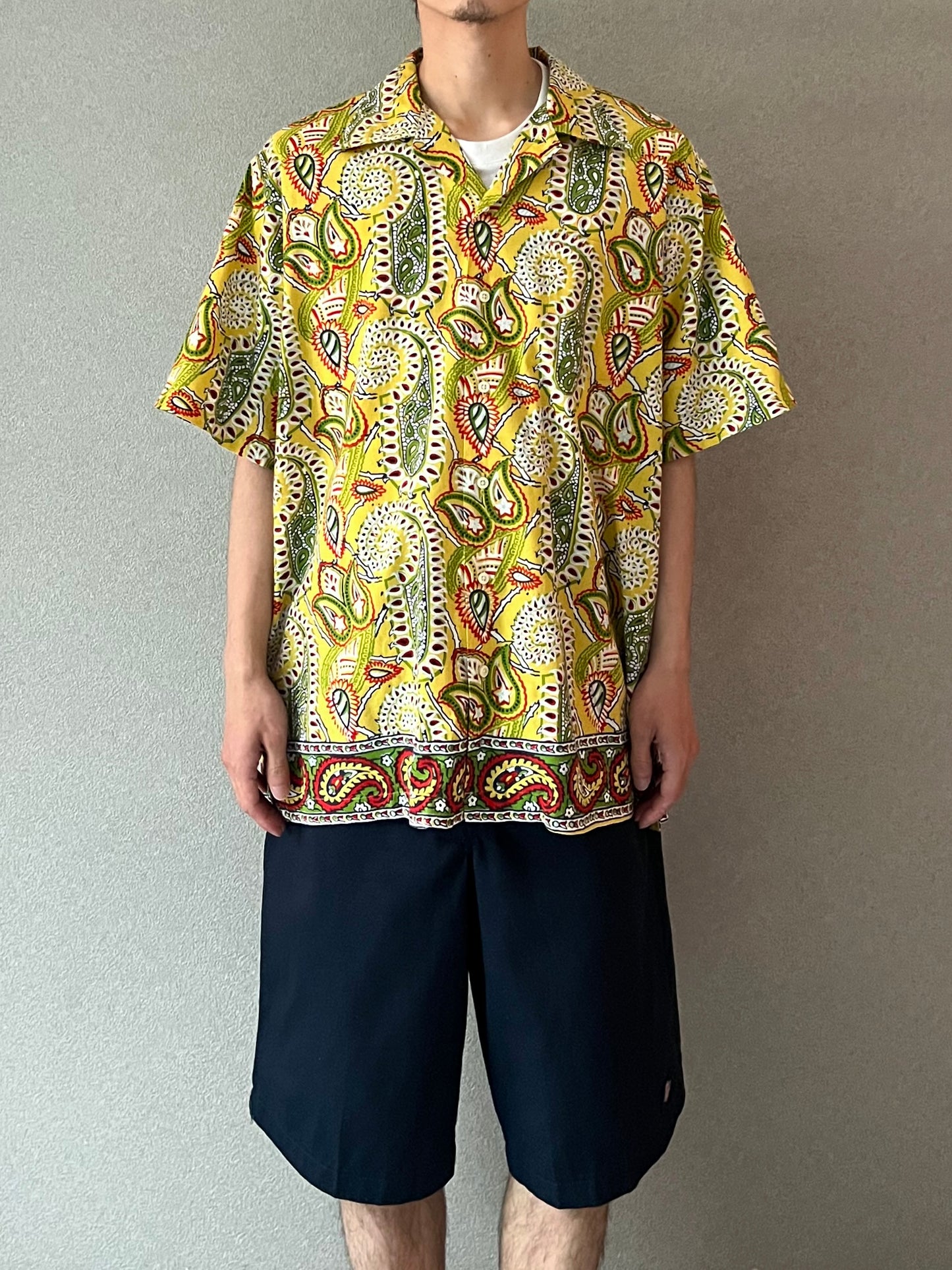 90's Polo Ralph Lauren open collar shirt "BOB CAMP"