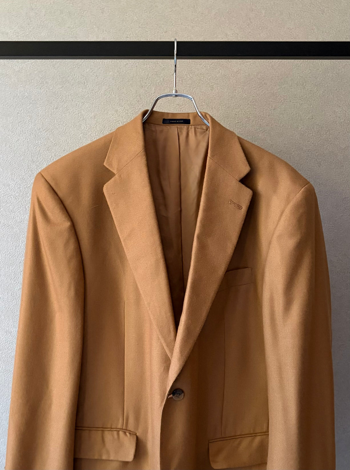 90's Dillard's × Loro Piana cashmere tailored jacket "Made in USA"