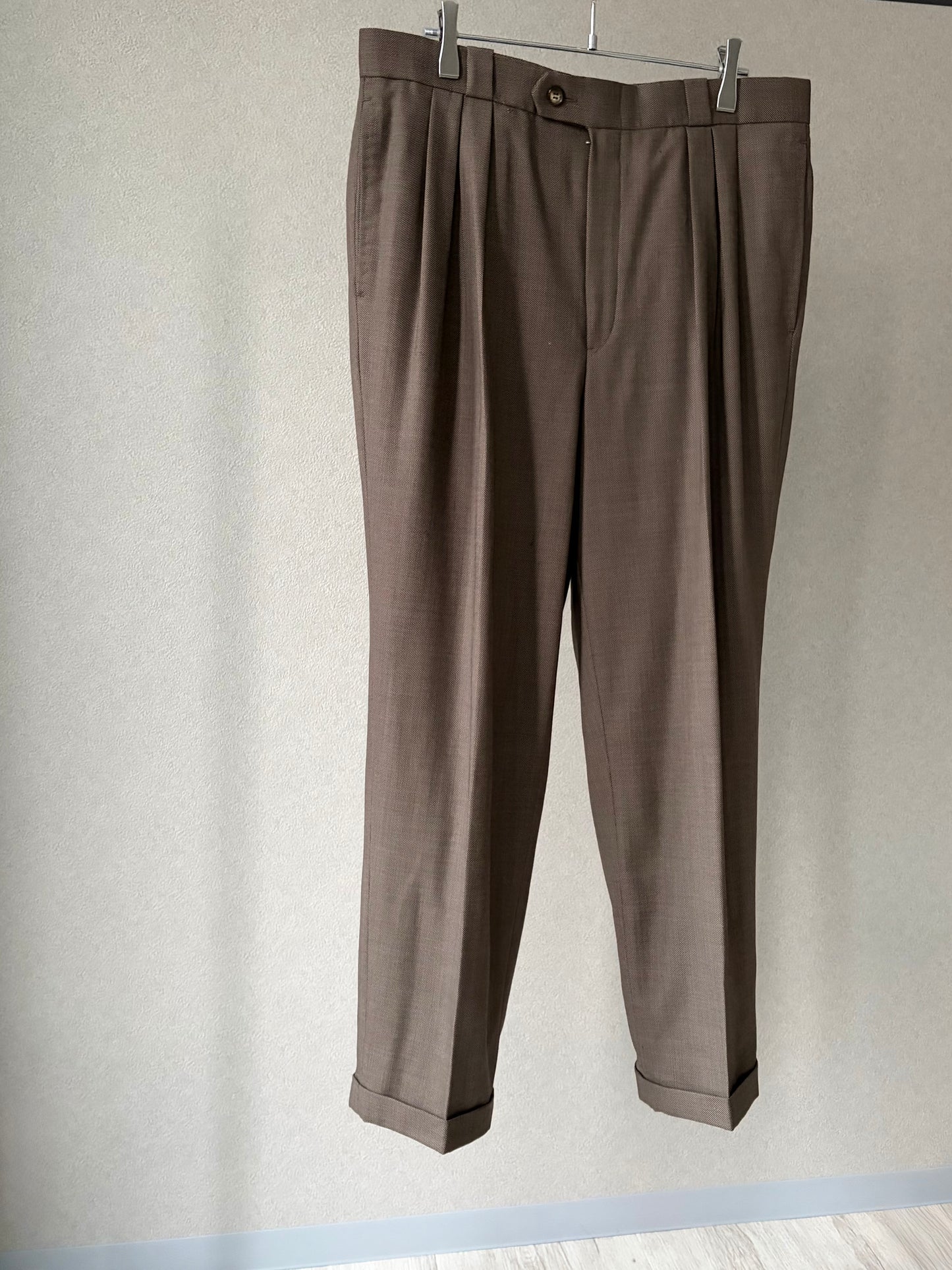 90's Loro Piana wool slacks "Made in ITALY"