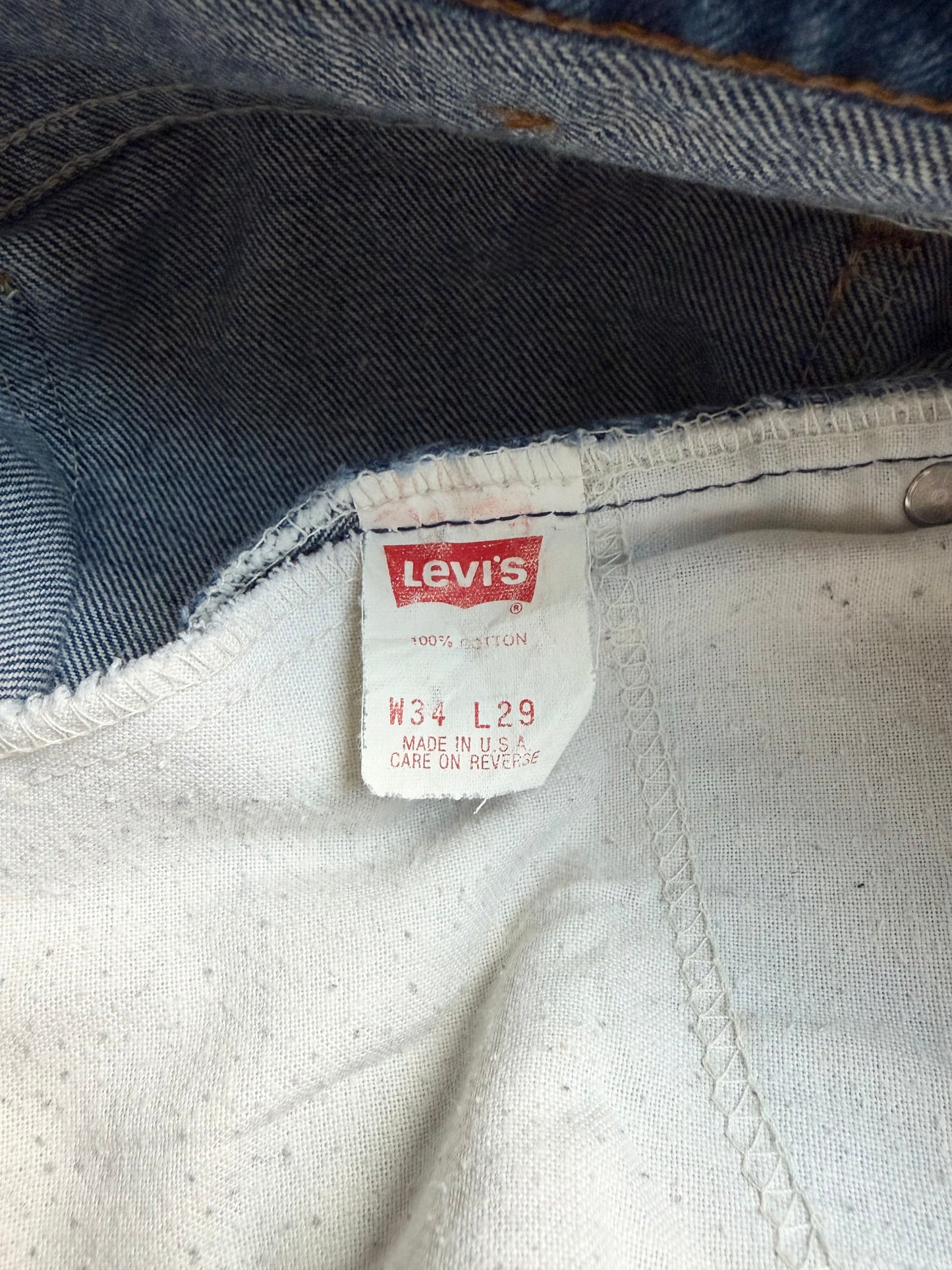 80's Levi's 517 denim pants "Made in USA"